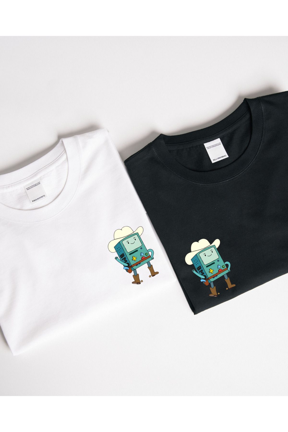 Ebiidesign Adventure Time BMO Tasarımlı Baskılı T-Shirt