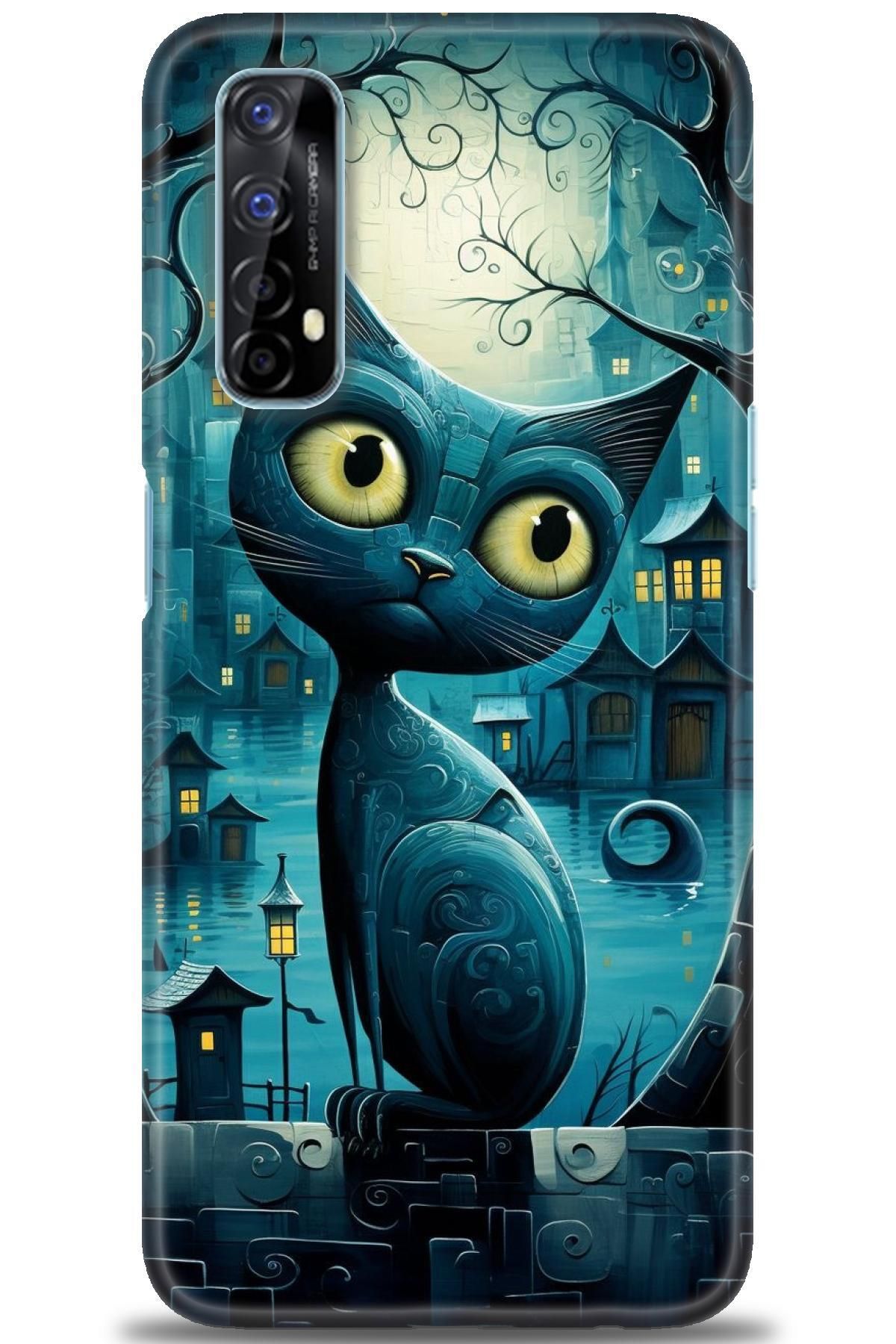 realme 7 İle Uyumlu HD Baskılı Kılıf - Karışık Seri - 121
