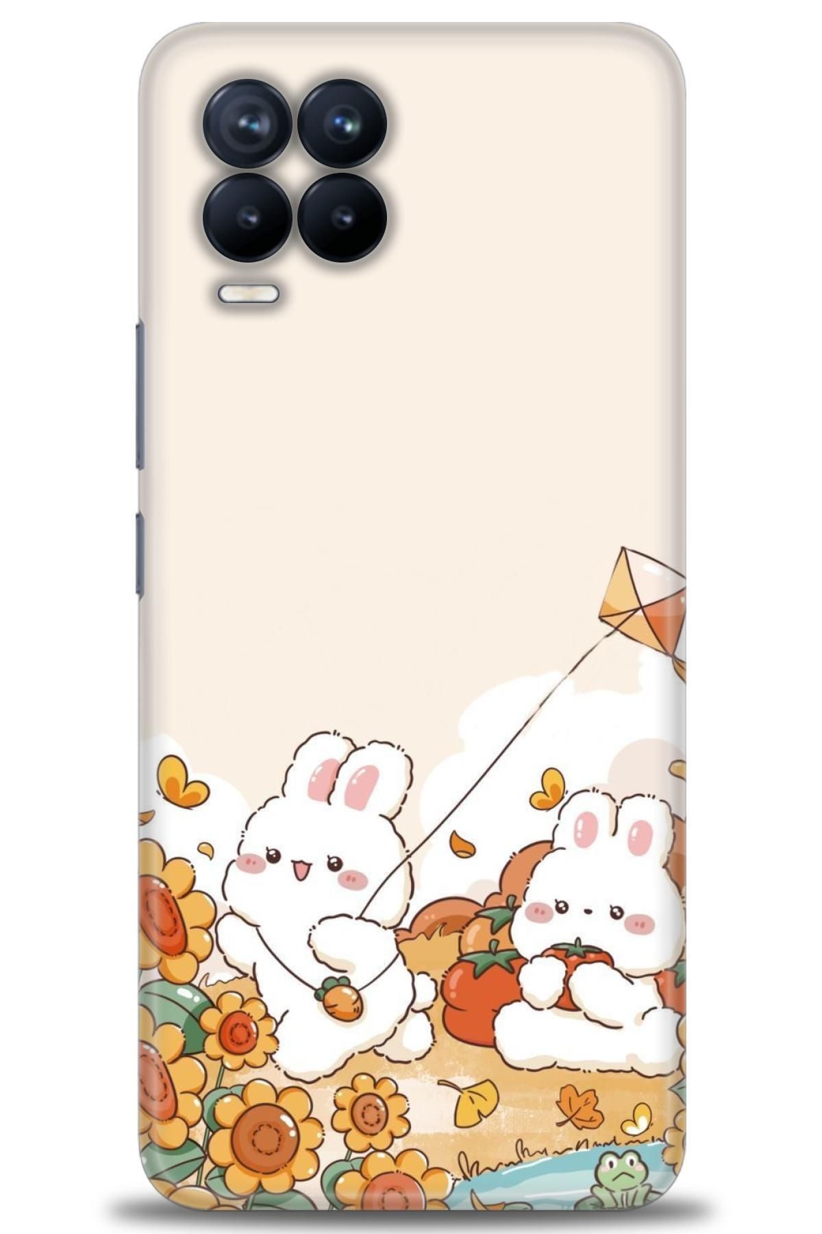 realme 8 / 8 Pro İle Uyumlu HD Baskılı Desenli Silikon Kılıf - 169