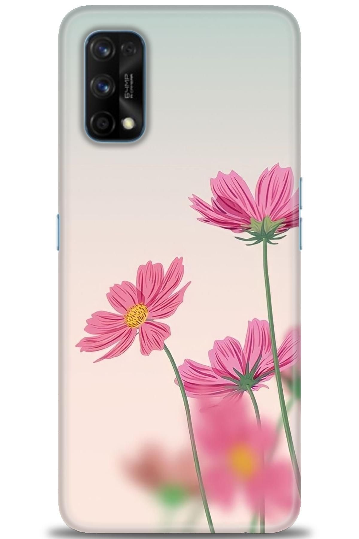 realme 7 Pro İle Uyumlu HD Baskılı Desenli Silikon Kılıf - 975