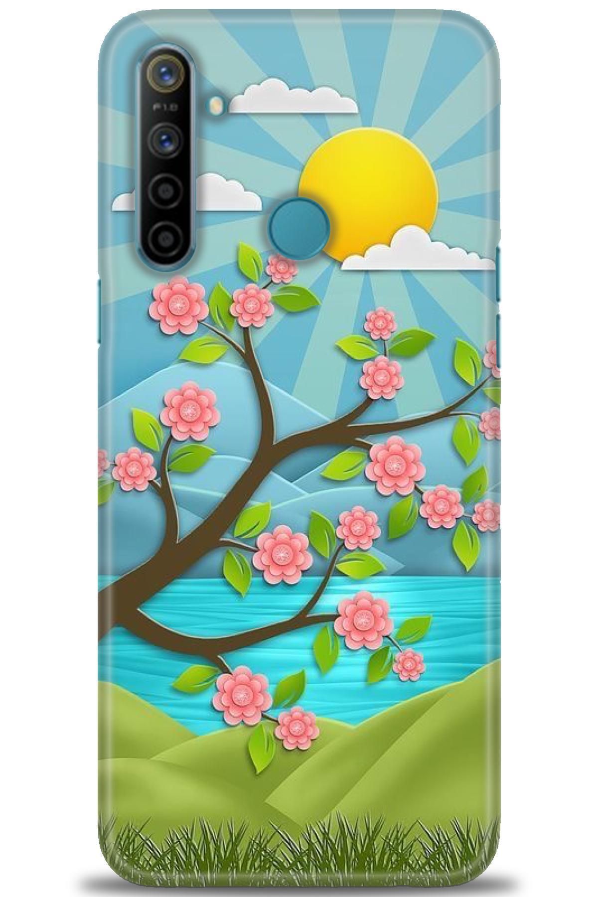 realme 6i İle Uyumlu HD Baskılı Desenli Silikon Kılıf - 746