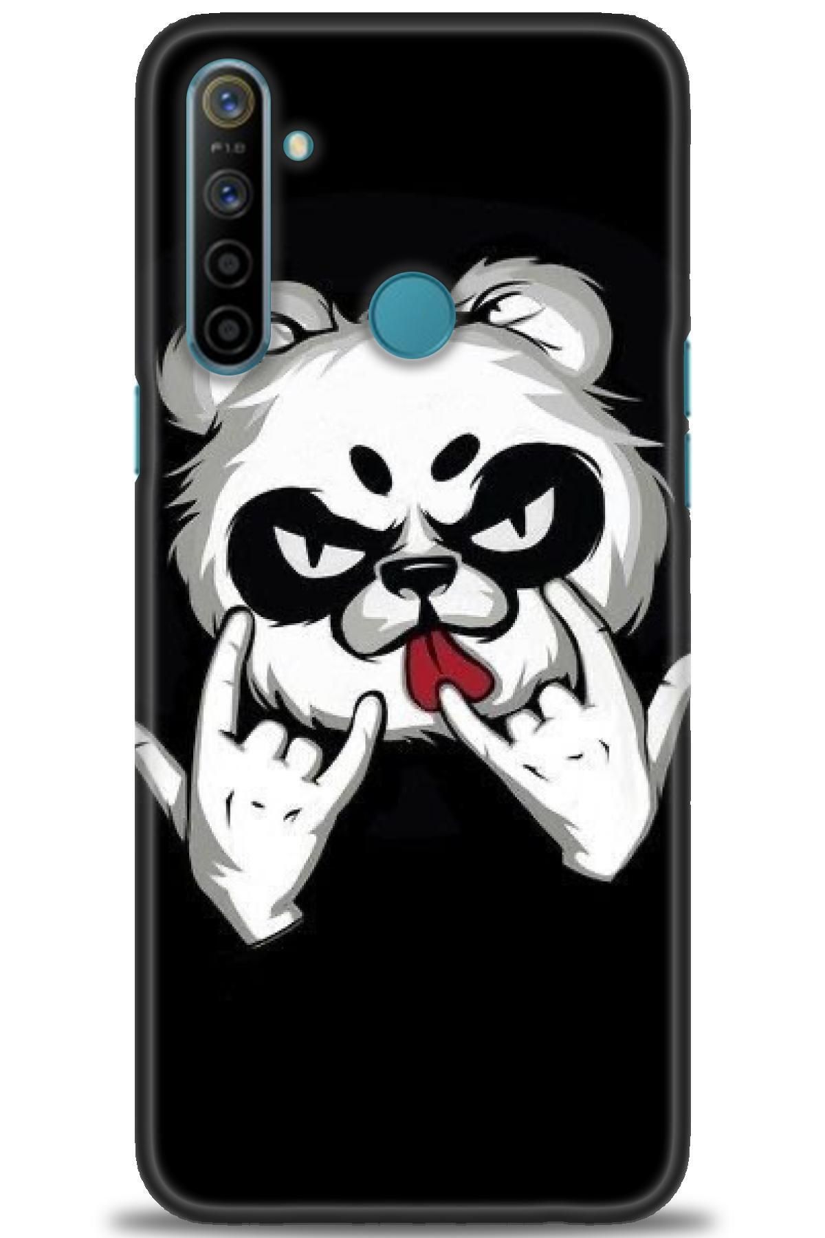 realme 6i İle Uyumlu HD Baskılı Desenli Silikon Kılıf - 634