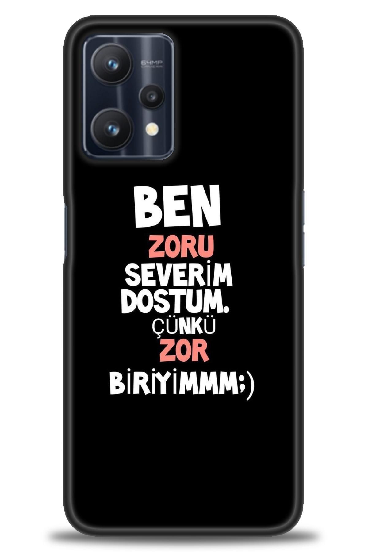 realme 9 Pro İle Uyumlu HD Baskılı Desenli Silikon Kılıf - 203