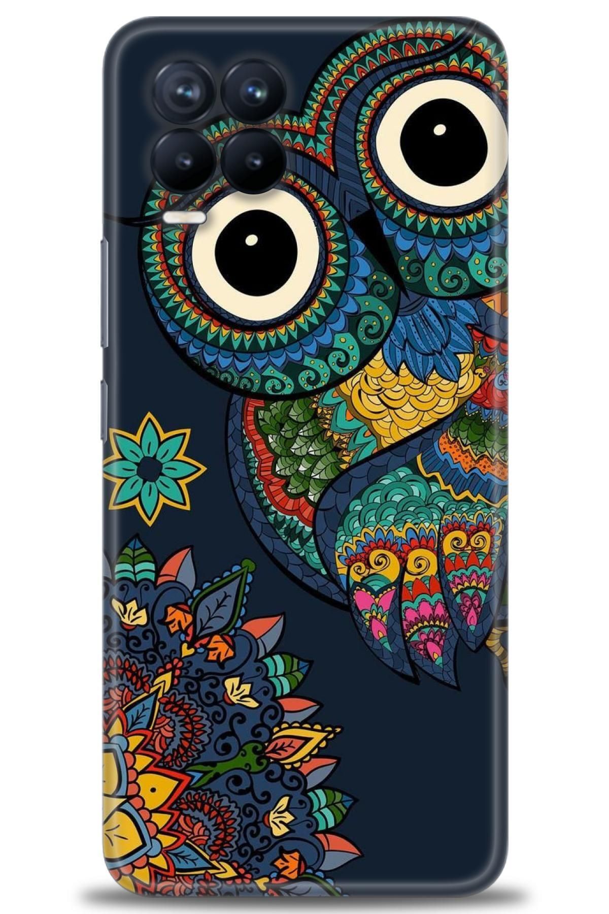 realme 8 / 8 Pro İle Uyumlu HD Baskılı Desenli Silikon Kılıf - 941