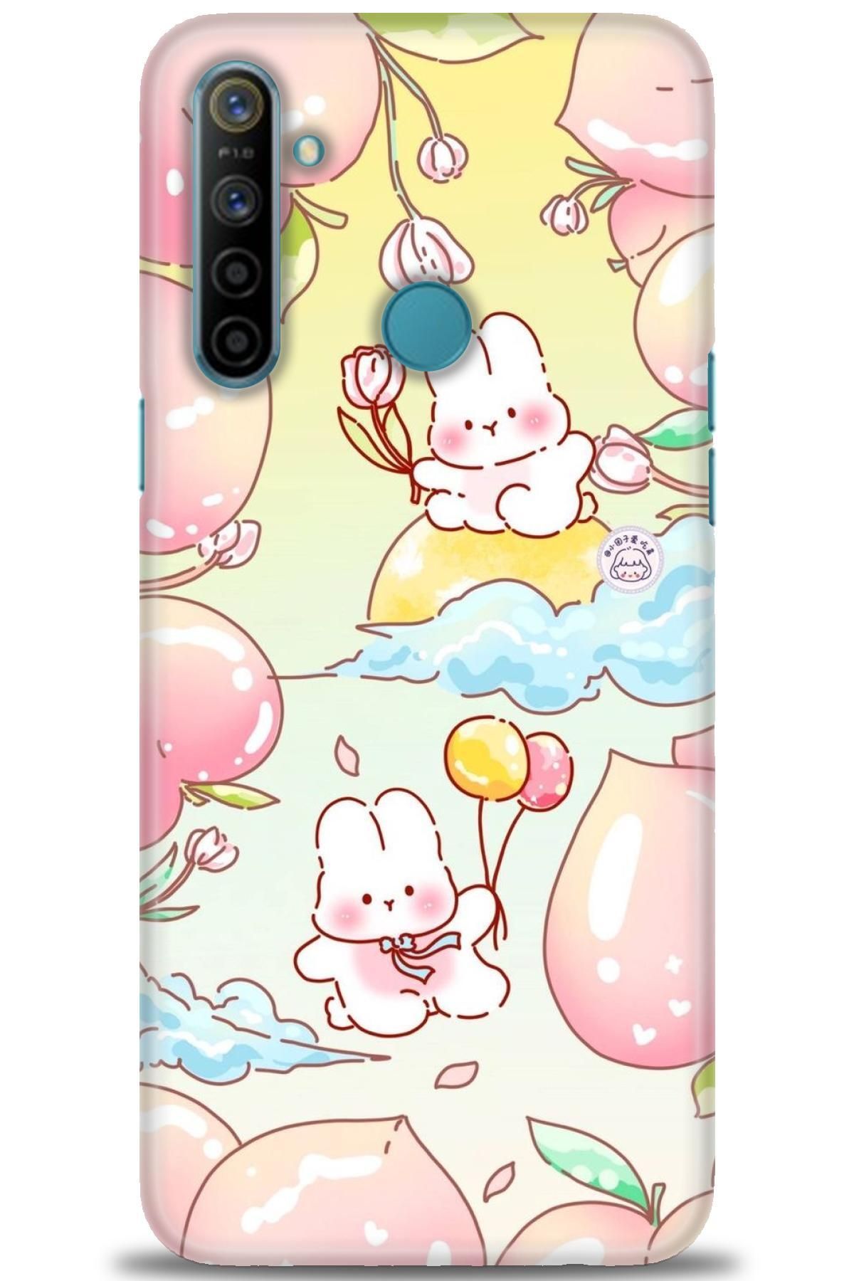 realme 6i İle Uyumlu HD Baskılı Desenli Silikon Kılıf - 828