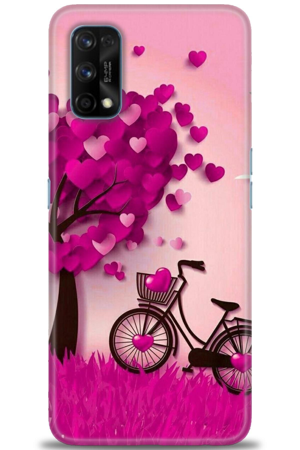 realme 7 Pro İle Uyumlu HD Baskılı Desenli Silikon Kılıf - 843