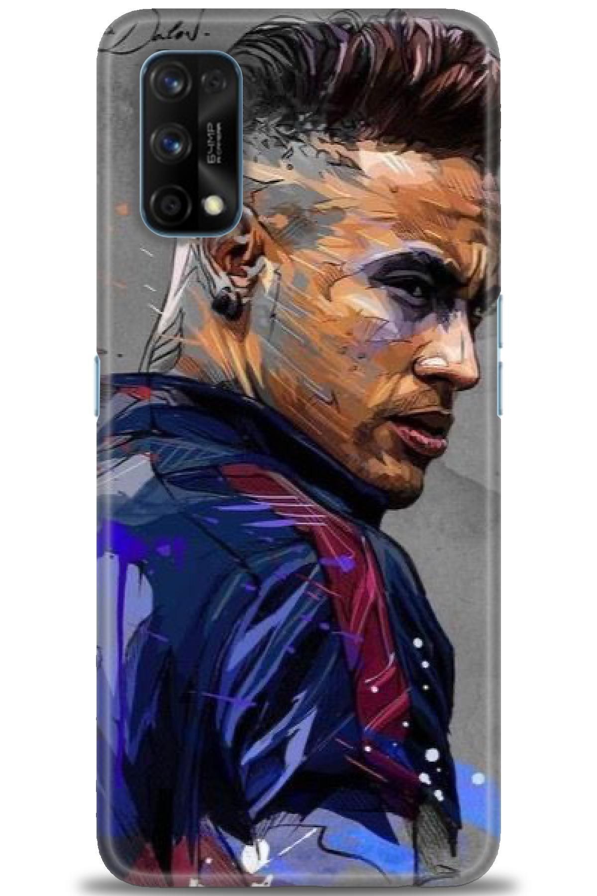 realme 7 Pro İle Uyumlu HD Baskılı Desenli Silikon Kılıf - 458