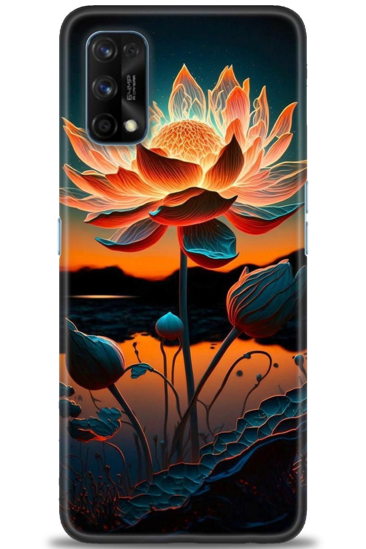 realme 7 Pro İle Uyumlu HD Baskılı Desenli Silikon Kılıf - 356