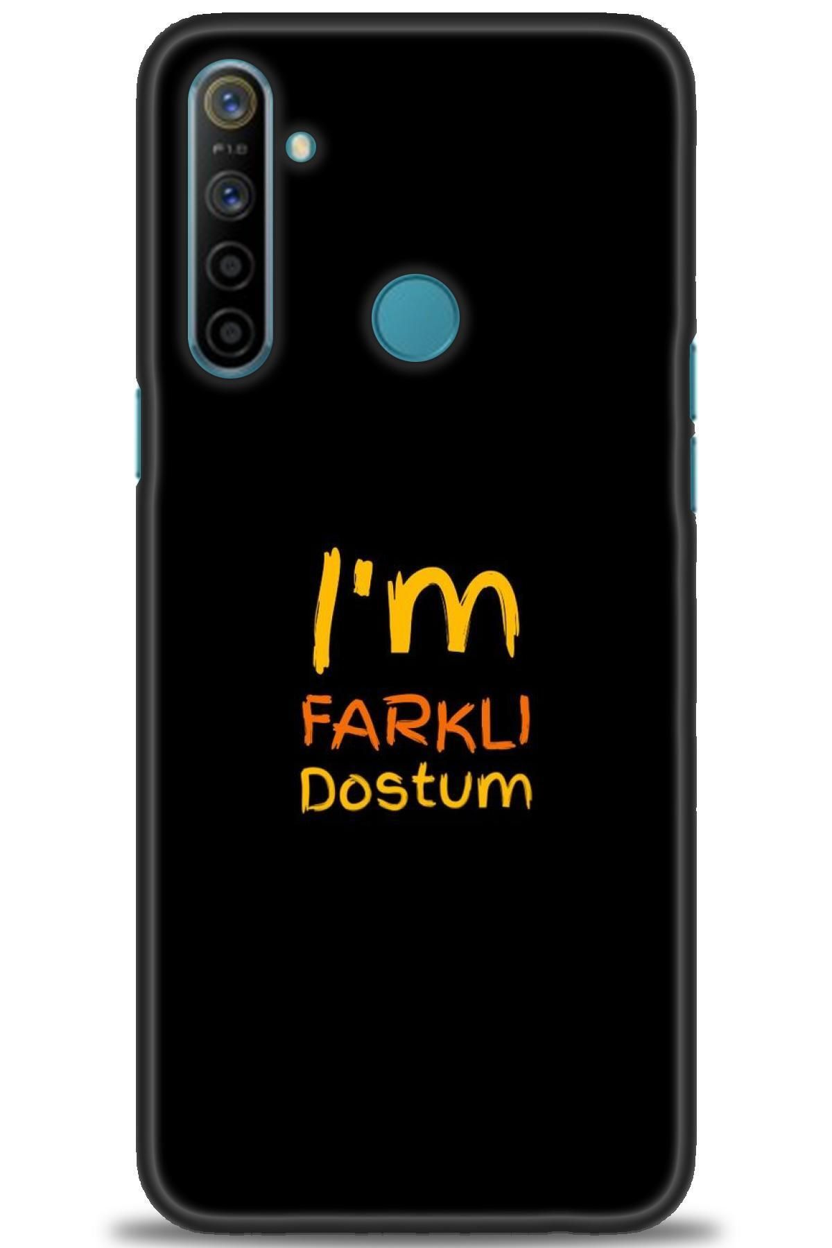 realme 6i İle Uyumlu HD Baskılı Desenli Silikon Kılıf - 1075