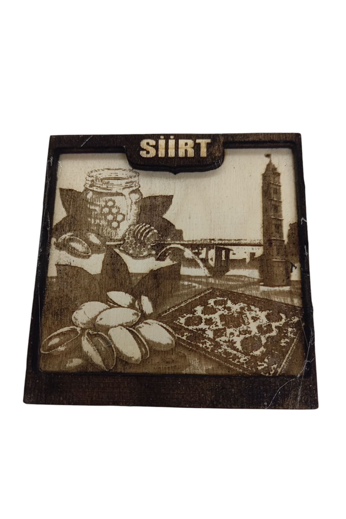 Home Siirt Ahşap Magneti, magnet