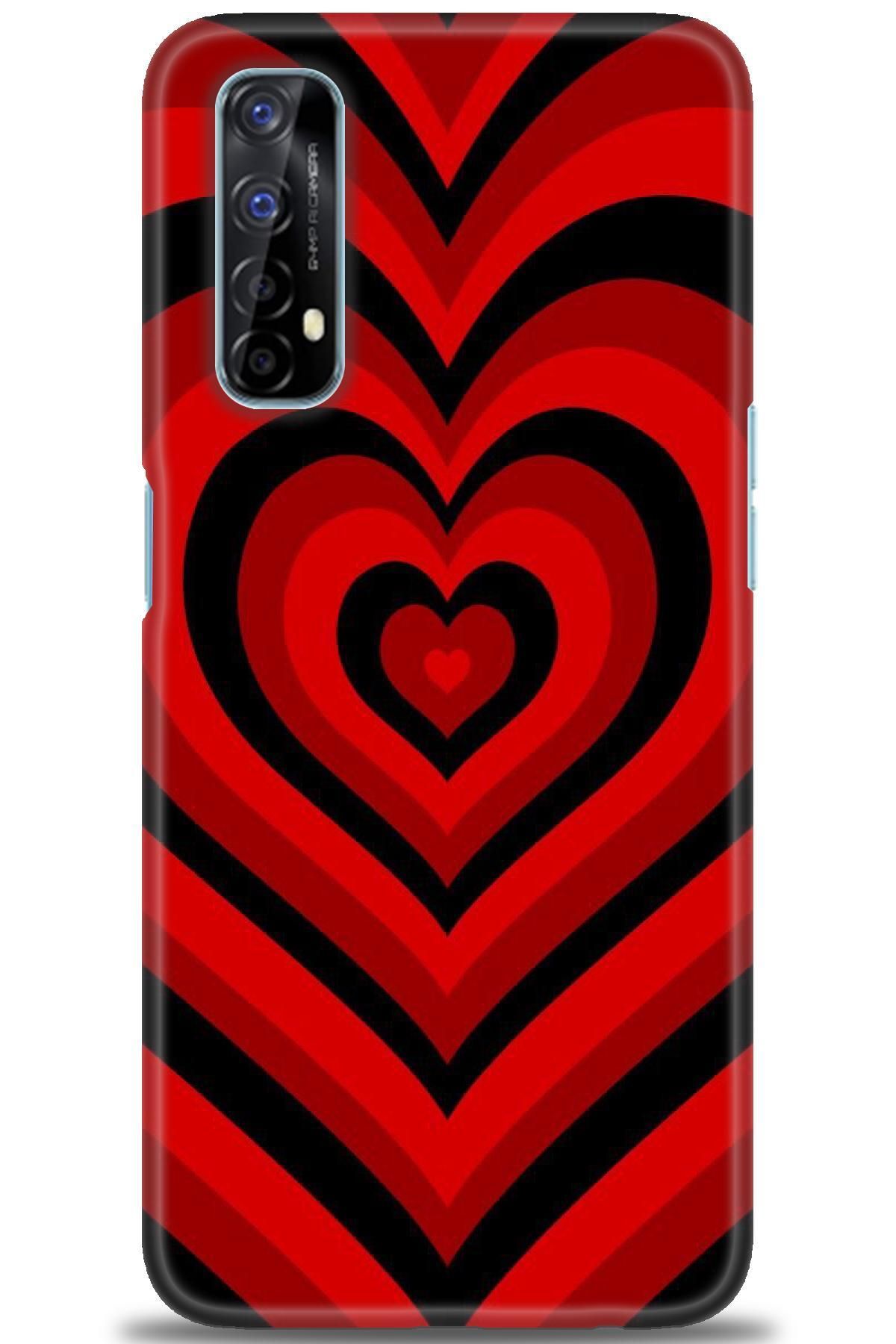 realme 7 İle Uyumlu HD Baskılı Desenli Silikon Kılıf - 558