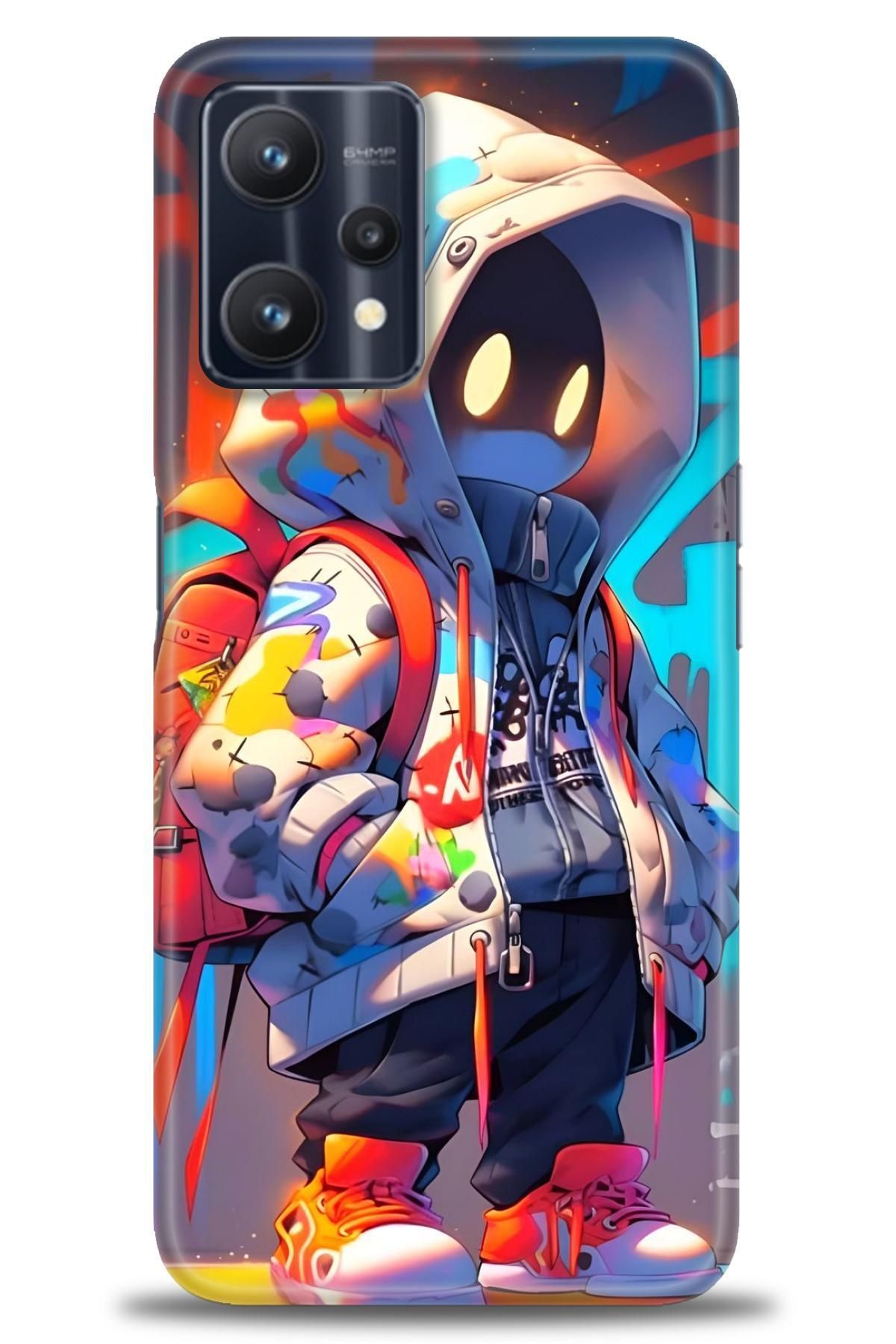 realme 9 Pro İle Uyumlu HD Baskılı Desenli Silikon Kılıf - 365