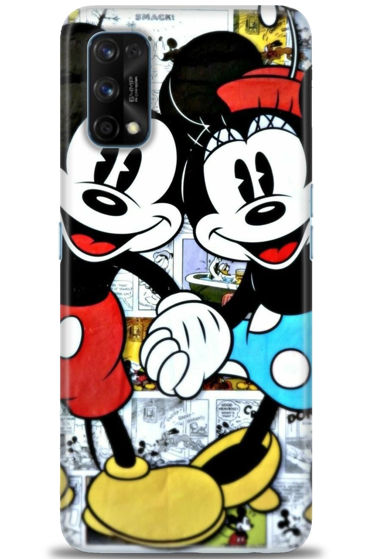 realme 7 Pro İle Uyumlu HD Baskılı Desenli Silikon Kılıf - 161