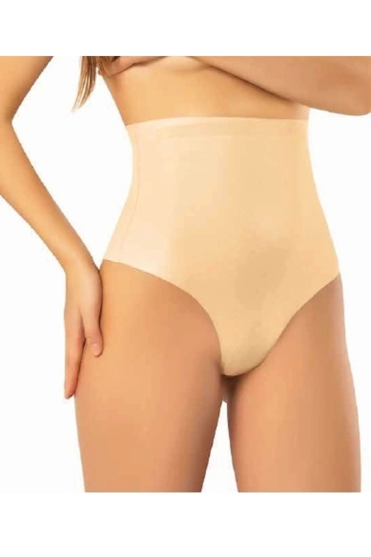 Nemere Freshness 1027 Lazer Kesim Silikonlu Yüksek Bel String Korse