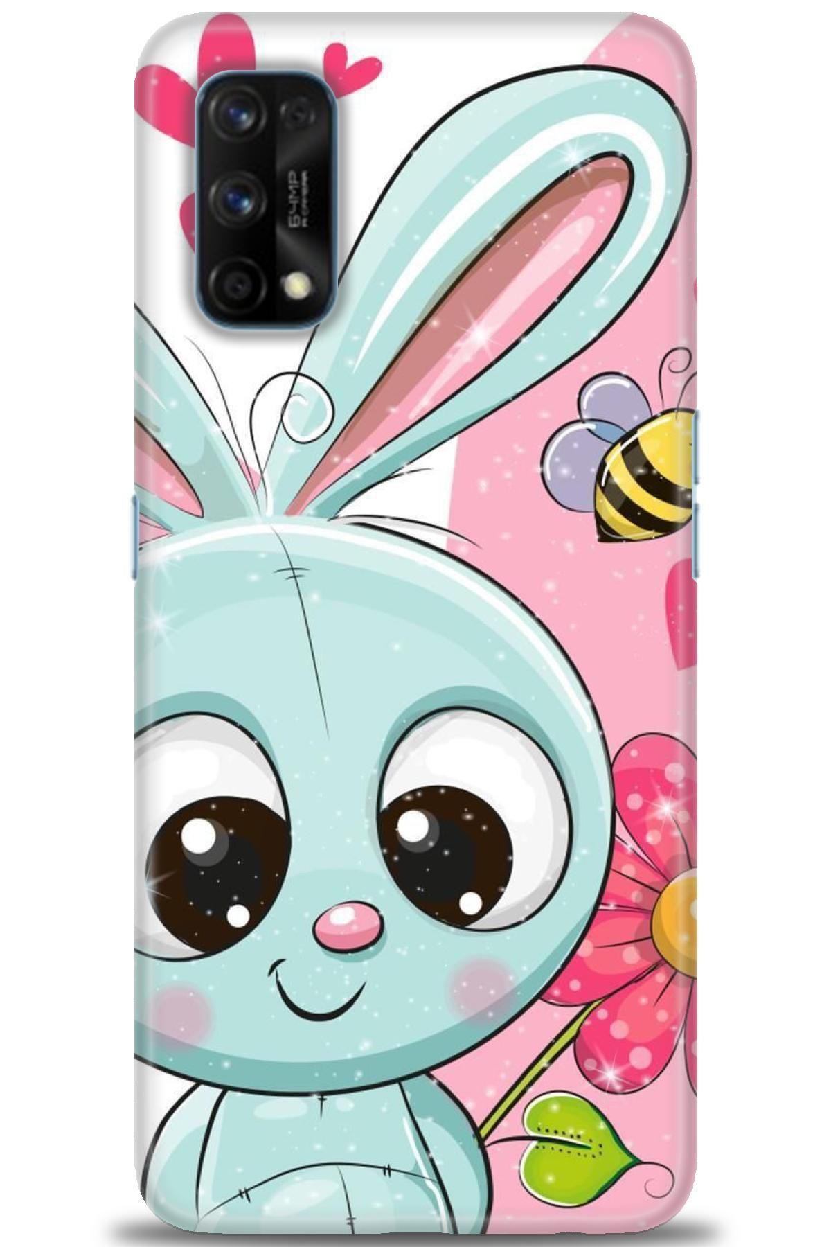 realme 7 Pro İle Uyumlu HD Baskılı Desenli Silikon Kılıf - 385