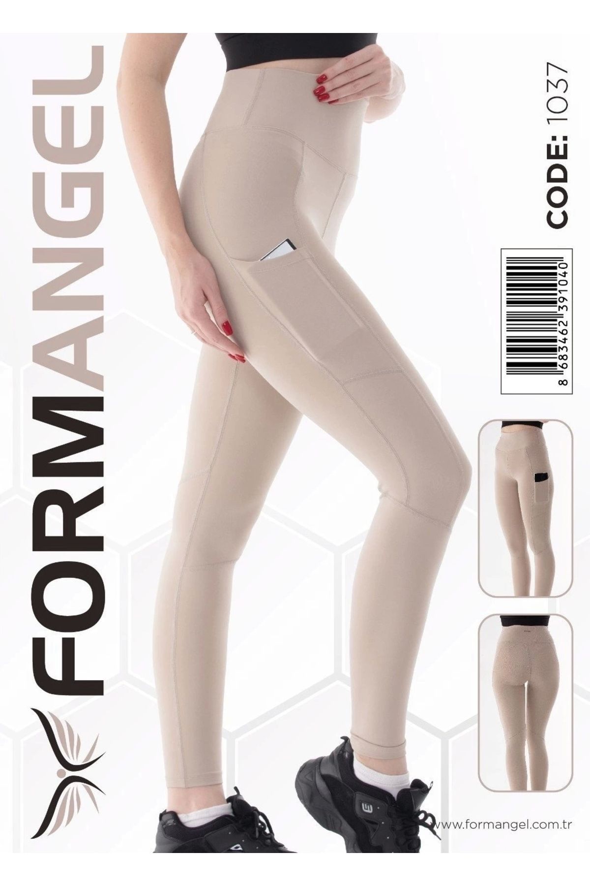 Nemere Form Angel 1037 Kadın Cepli Spor Taytı