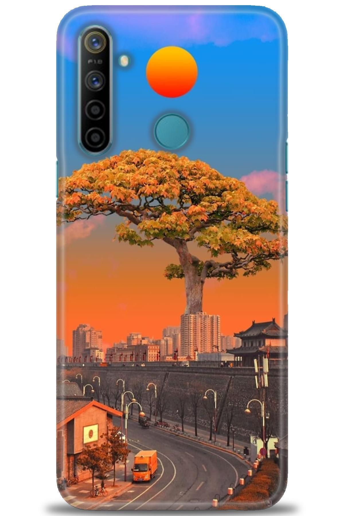 realme 6i İle Uyumlu HD Baskılı Desenli Silikon Kılıf - 884