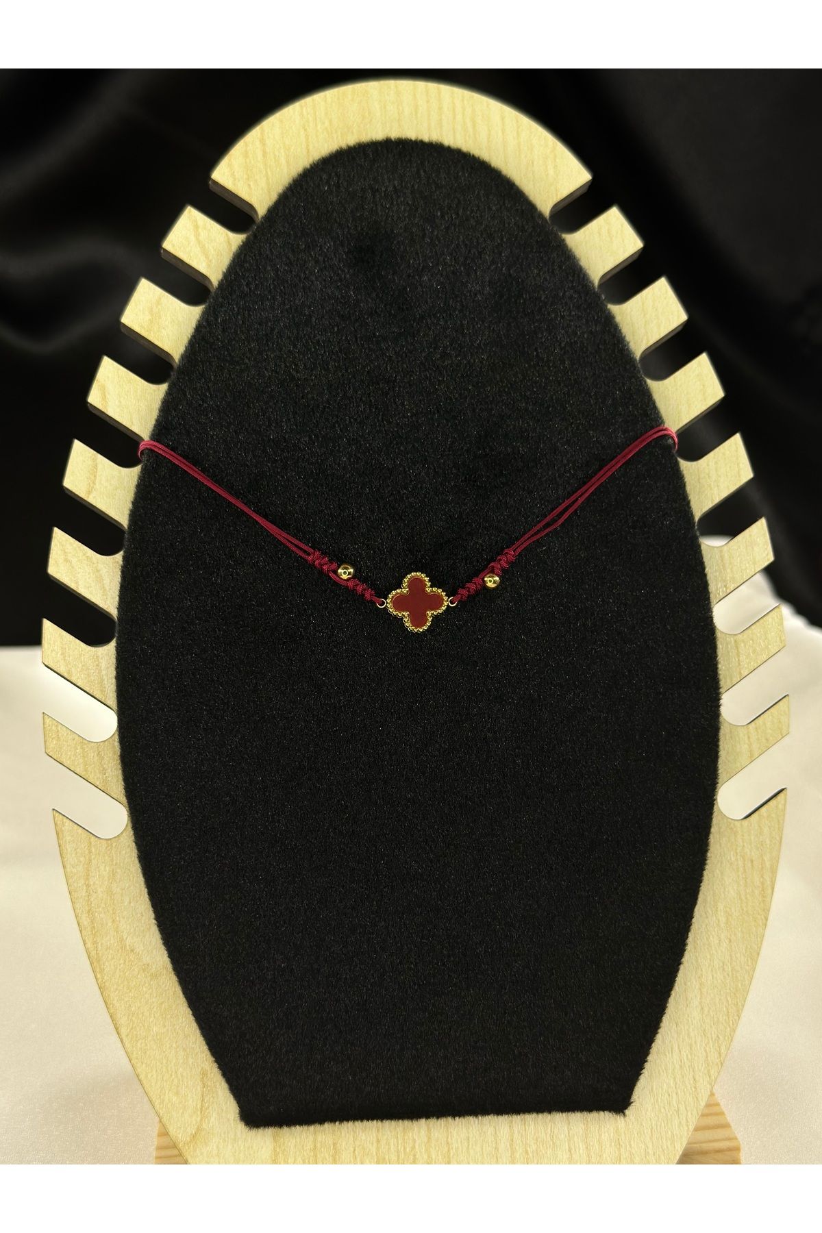 AYZENA Van Cleef İpli Model Ayarlanabilir Bileklik