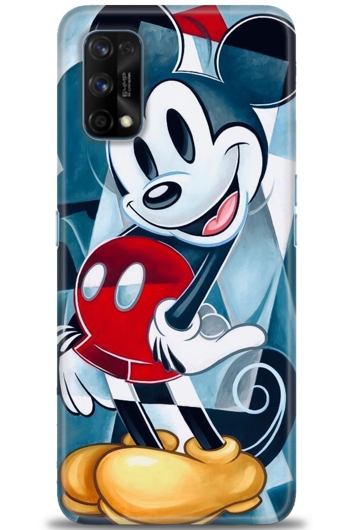 realme 7 Pro İle Uyumlu HD Baskılı Desenli Silikon Kılıf - 824