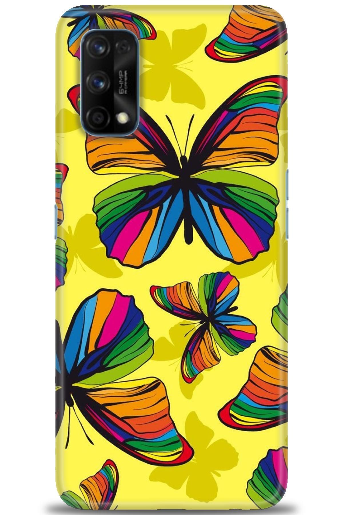 realme 7 Pro İle Uyumlu HD Baskılı Kılıf - Karışık Seri - 817