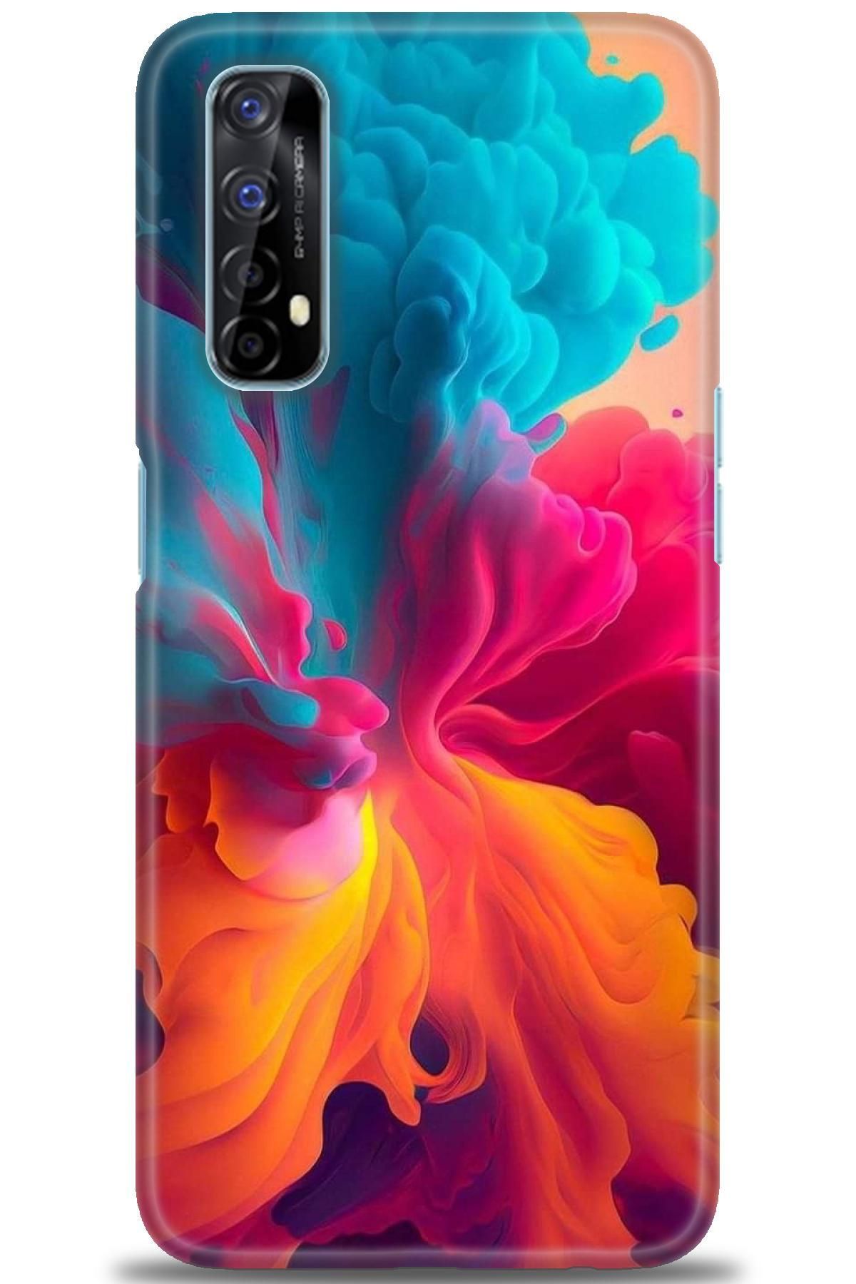 realme 7 İle Uyumlu HD Baskılı Kılıf - Karışık Seri - 551