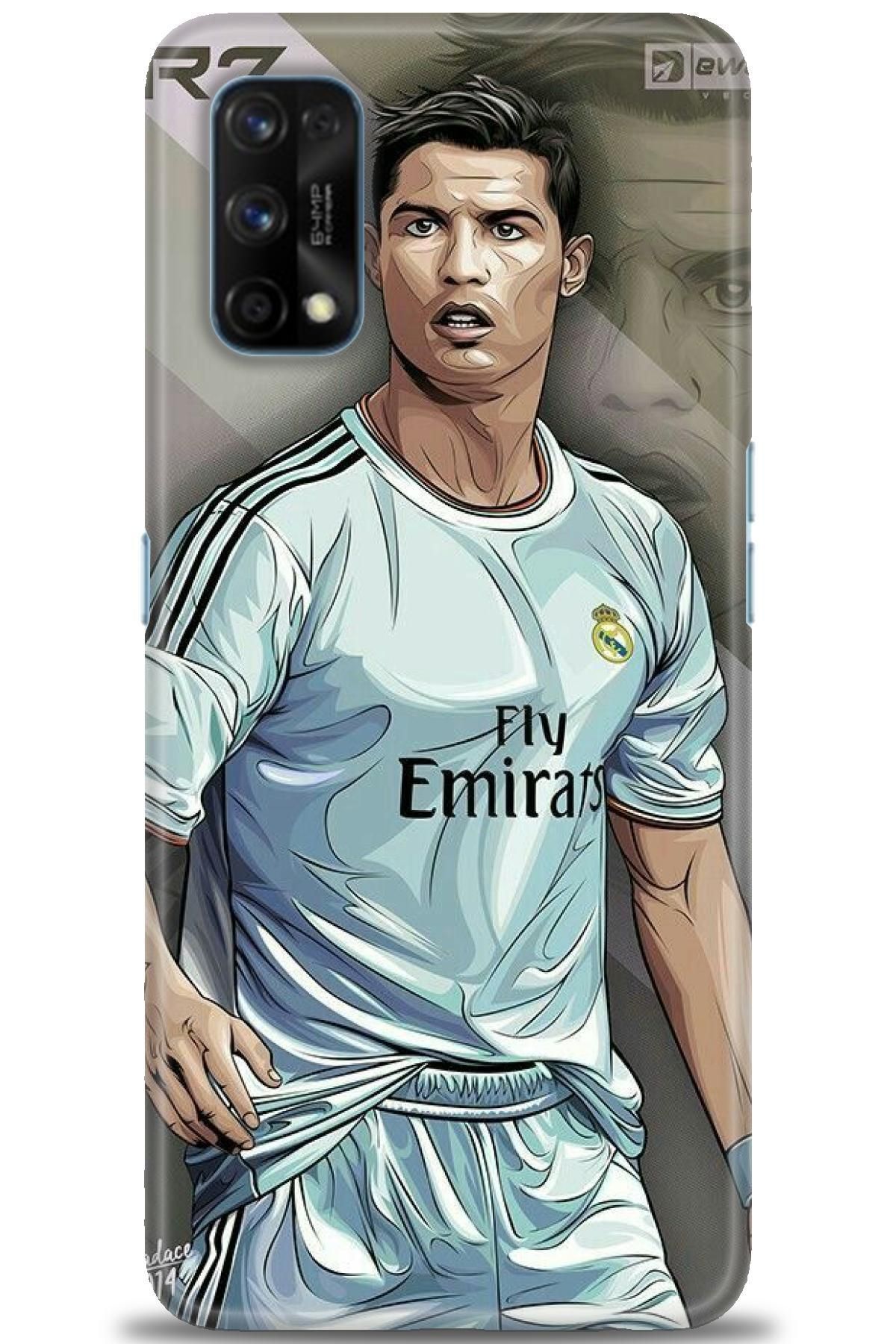 realme 7 Pro İle Uyumlu HD Baskılı Desenli Silikon Kılıf - 861