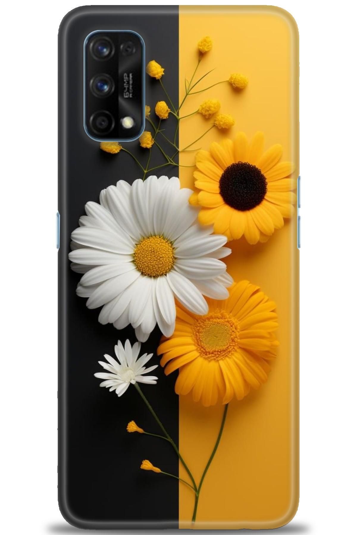 realme 7 Pro İle Uyumlu HD Baskılı Desenli Silikon Kılıf - 177