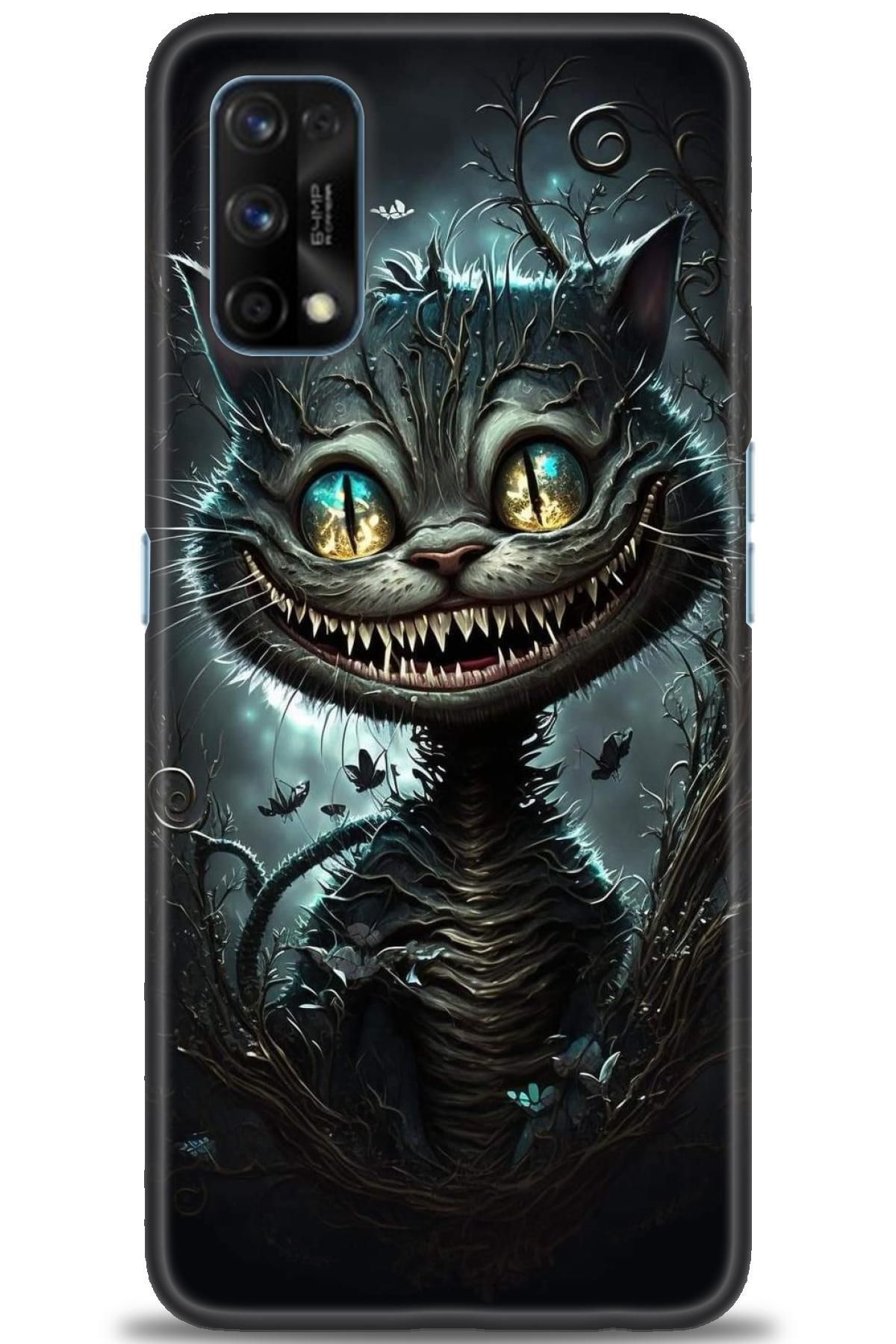 realme 7 Pro İle Uyumlu HD Baskılı Desenli Silikon Kılıf - 561