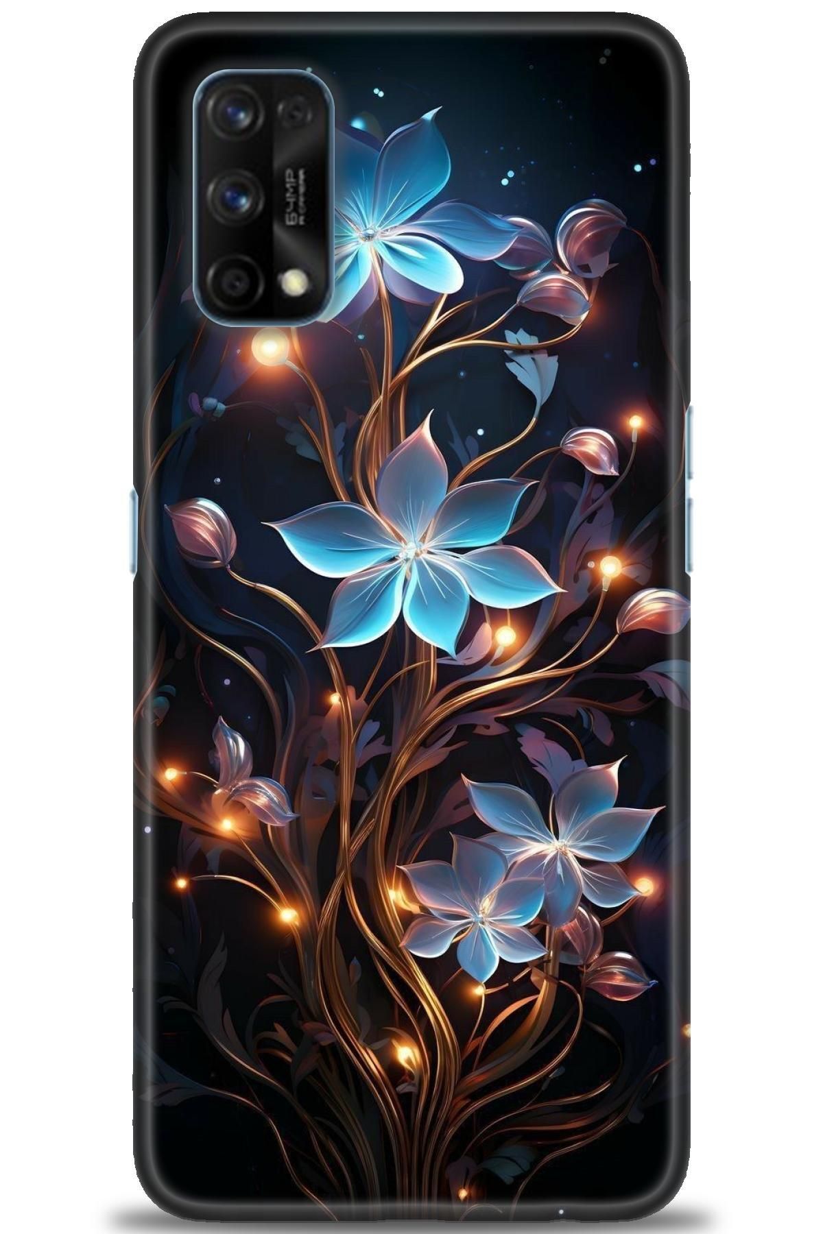 realme 7 Pro İle Uyumlu HD Baskılı Desenli Silikon Kılıf - 175