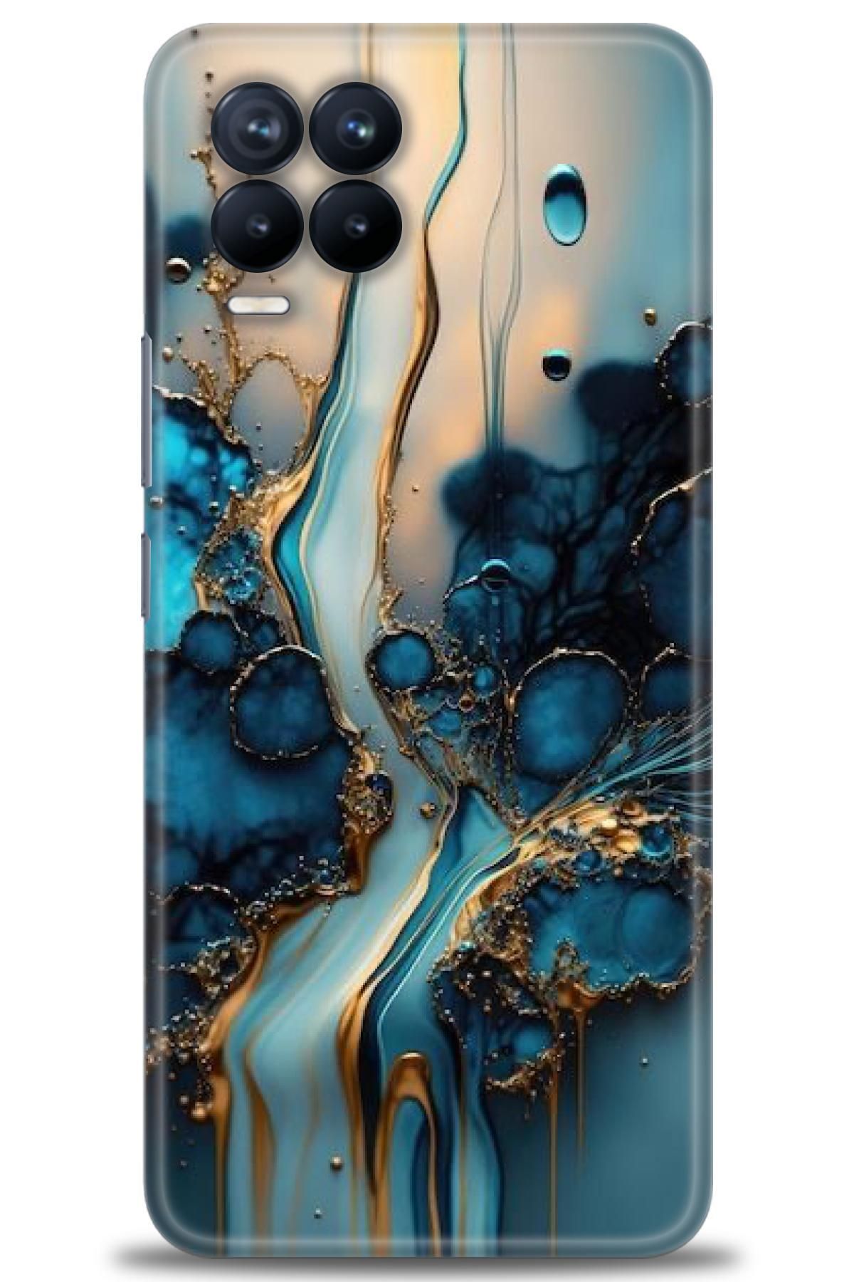 realme 8 / 8 Pro İle Uyumlu HD Baskılı Desenli Silikon Kılıf - 224