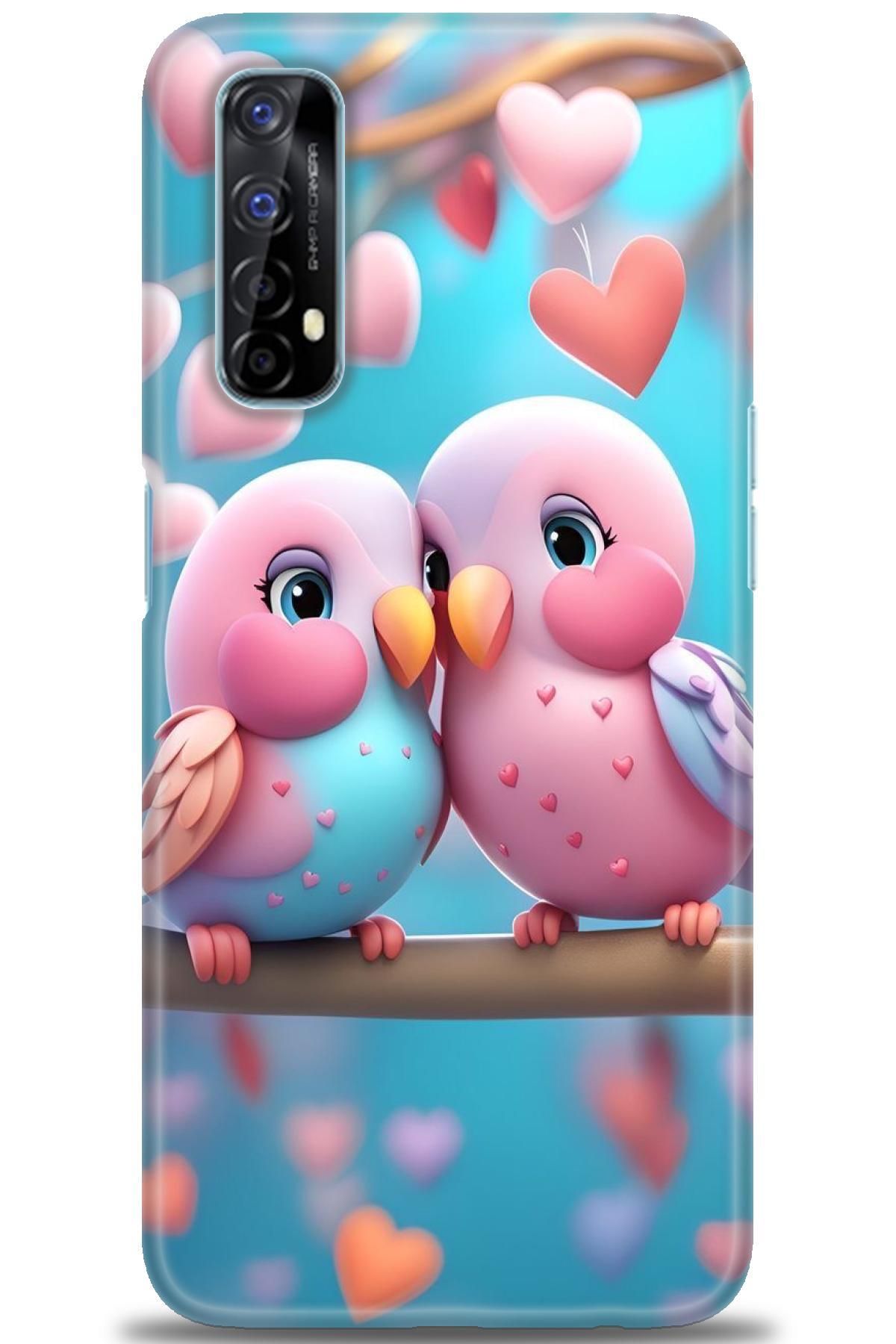 realme 7 İle Uyumlu HD Baskılı Kılıf - Karışık Seri - 606