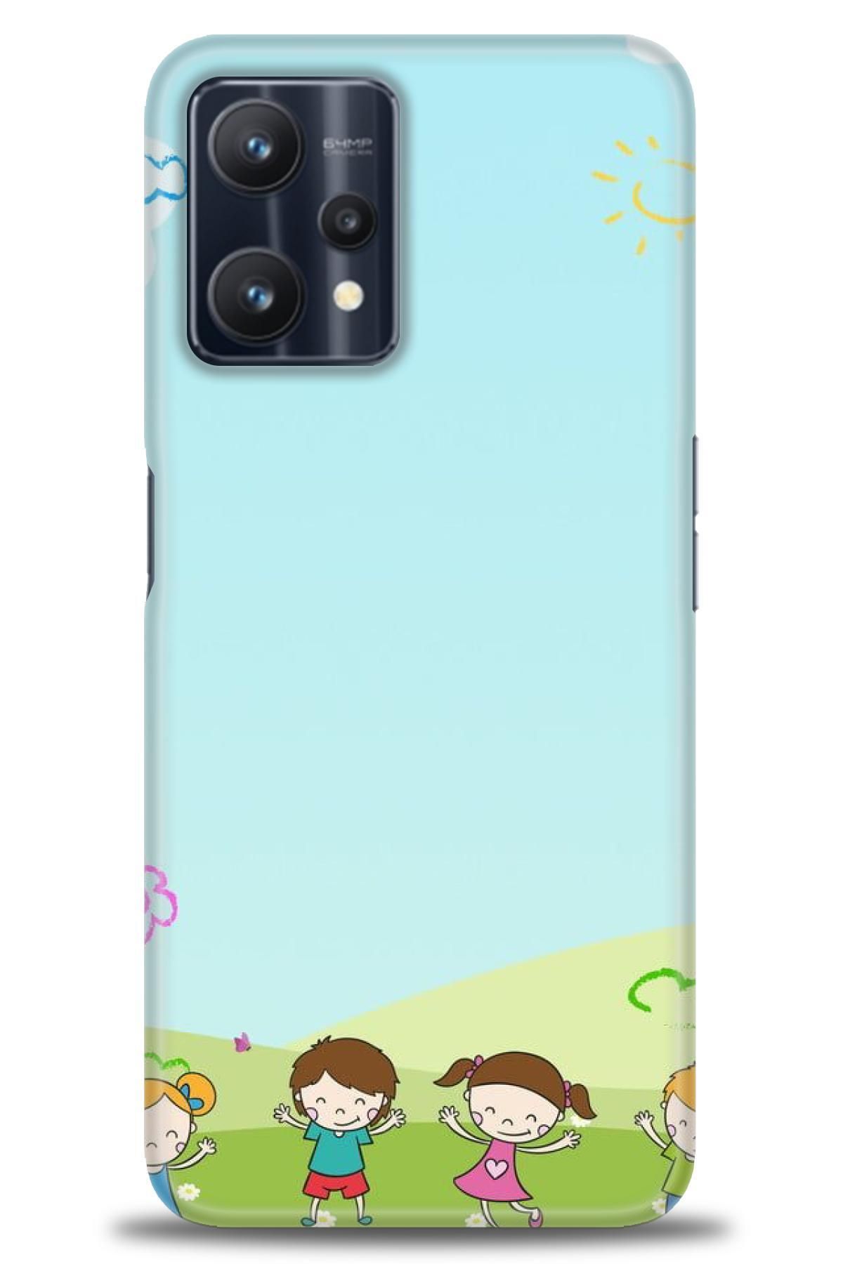 realme 9 Pro İle Uyumlu HD Baskılı Desenli Silikon Kılıf - 594