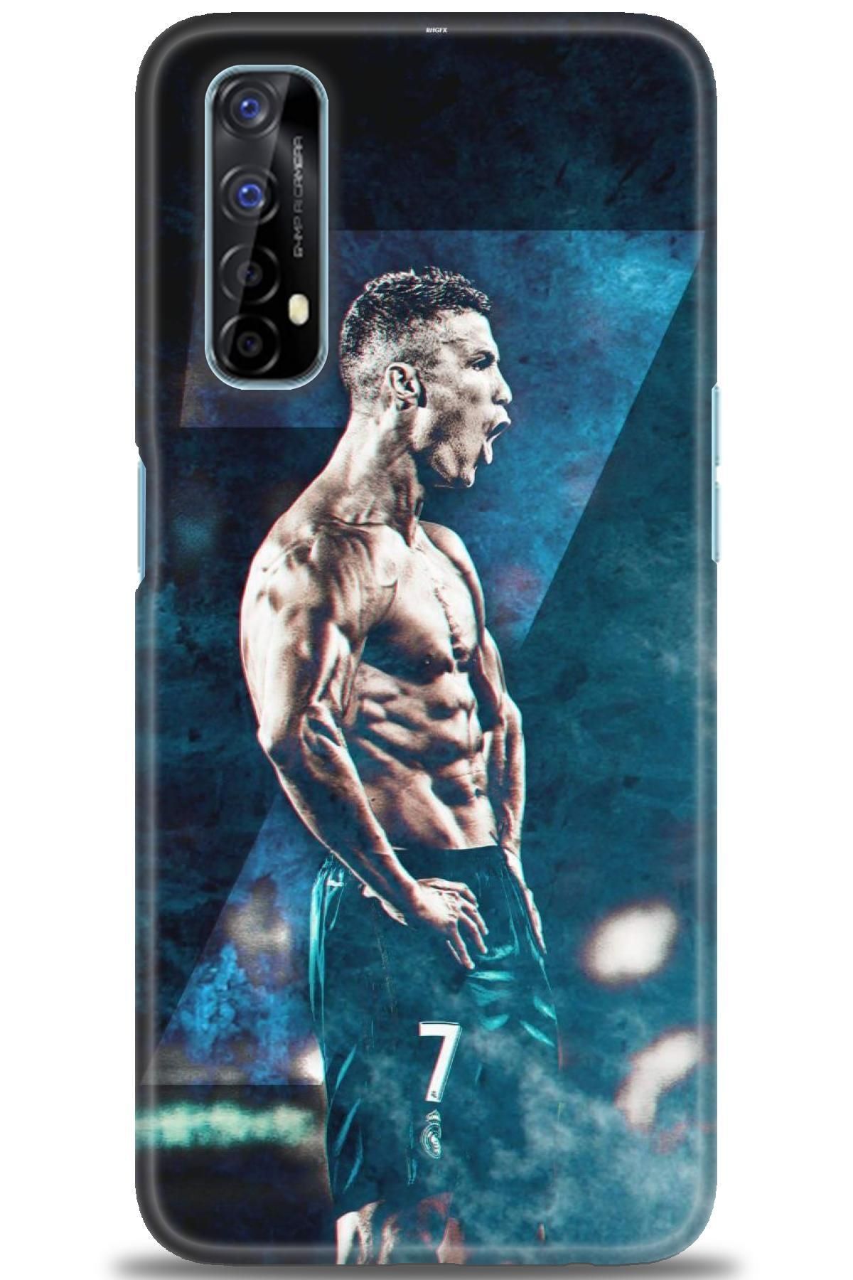 realme 7 İle Uyumlu HD Baskılı Desenli Silikon Kılıf - 716