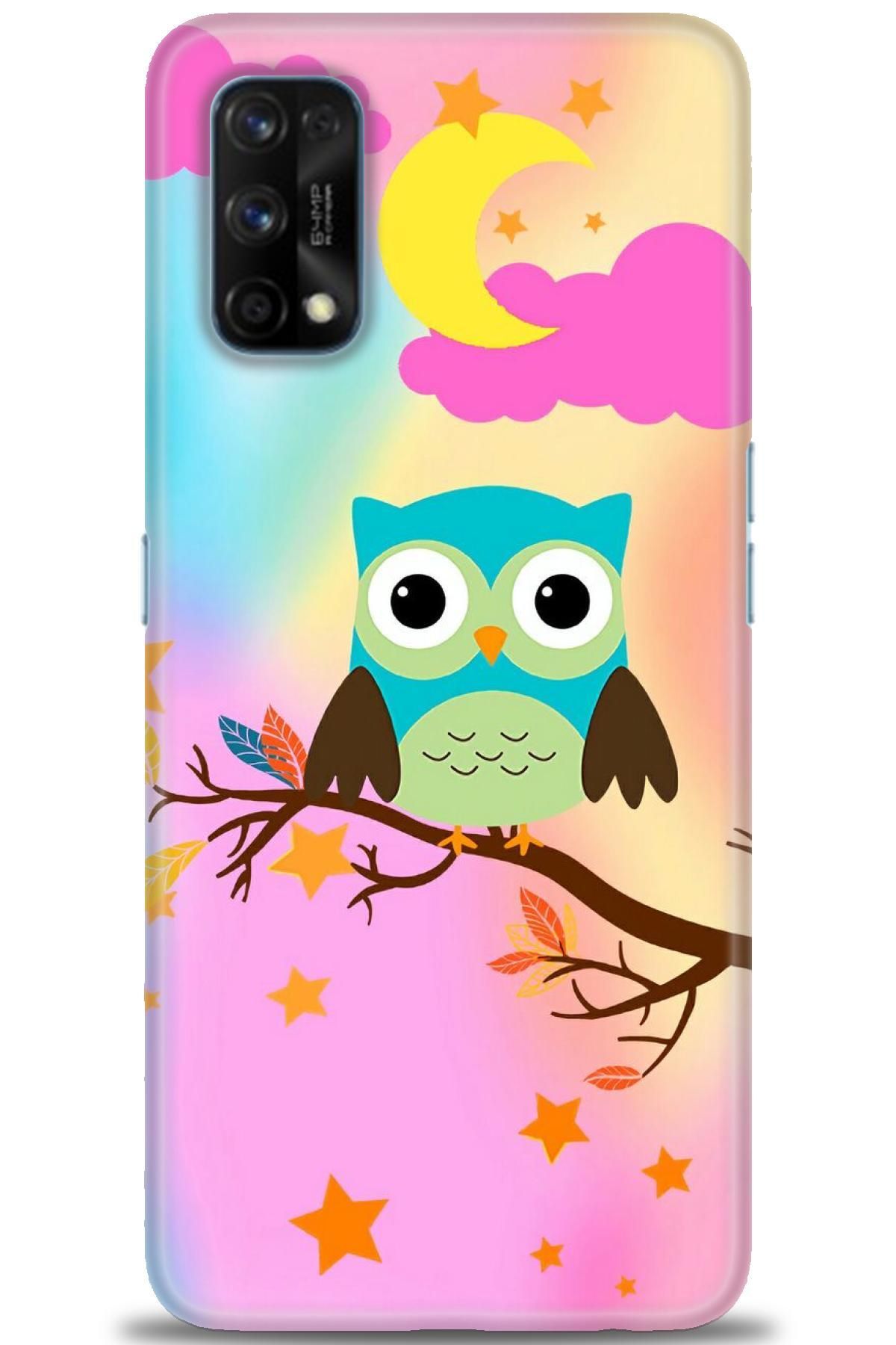 realme 7 Pro İle Uyumlu HD Baskılı Desenli Silikon Kılıf - 512