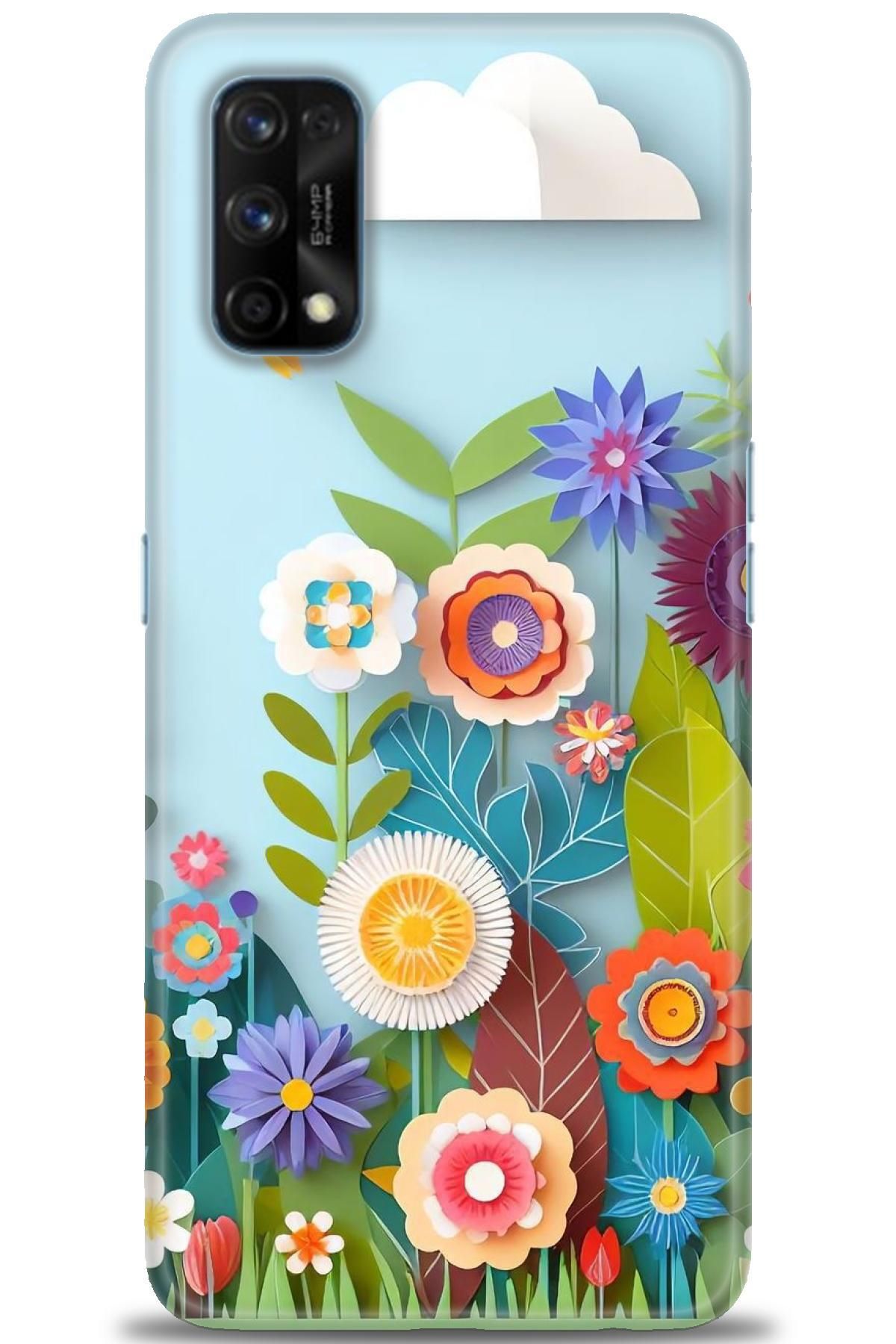 realme 7 Pro İle Uyumlu HD Baskılı Kılıf - Karışık Seri - 352