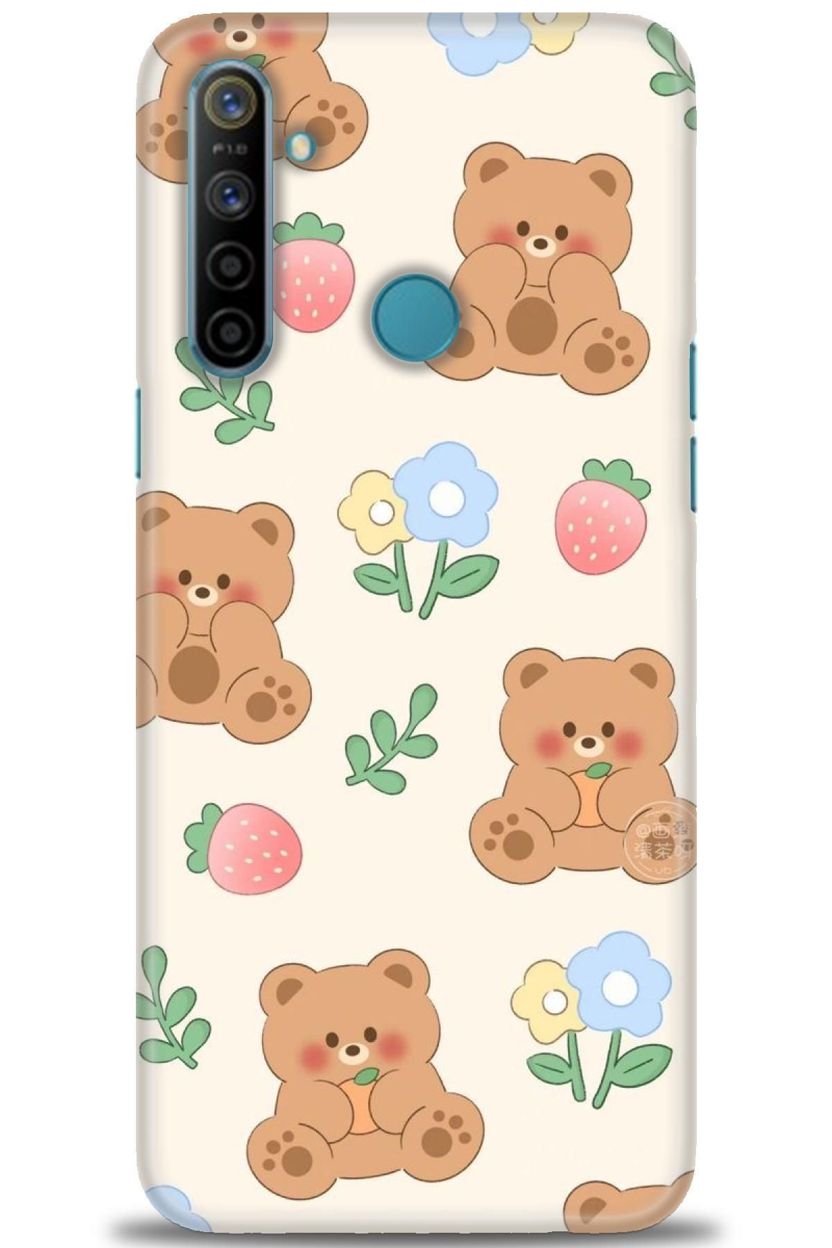 realme 6i İle Uyumlu HD Baskılı Desenli Silikon Kılıf - 661