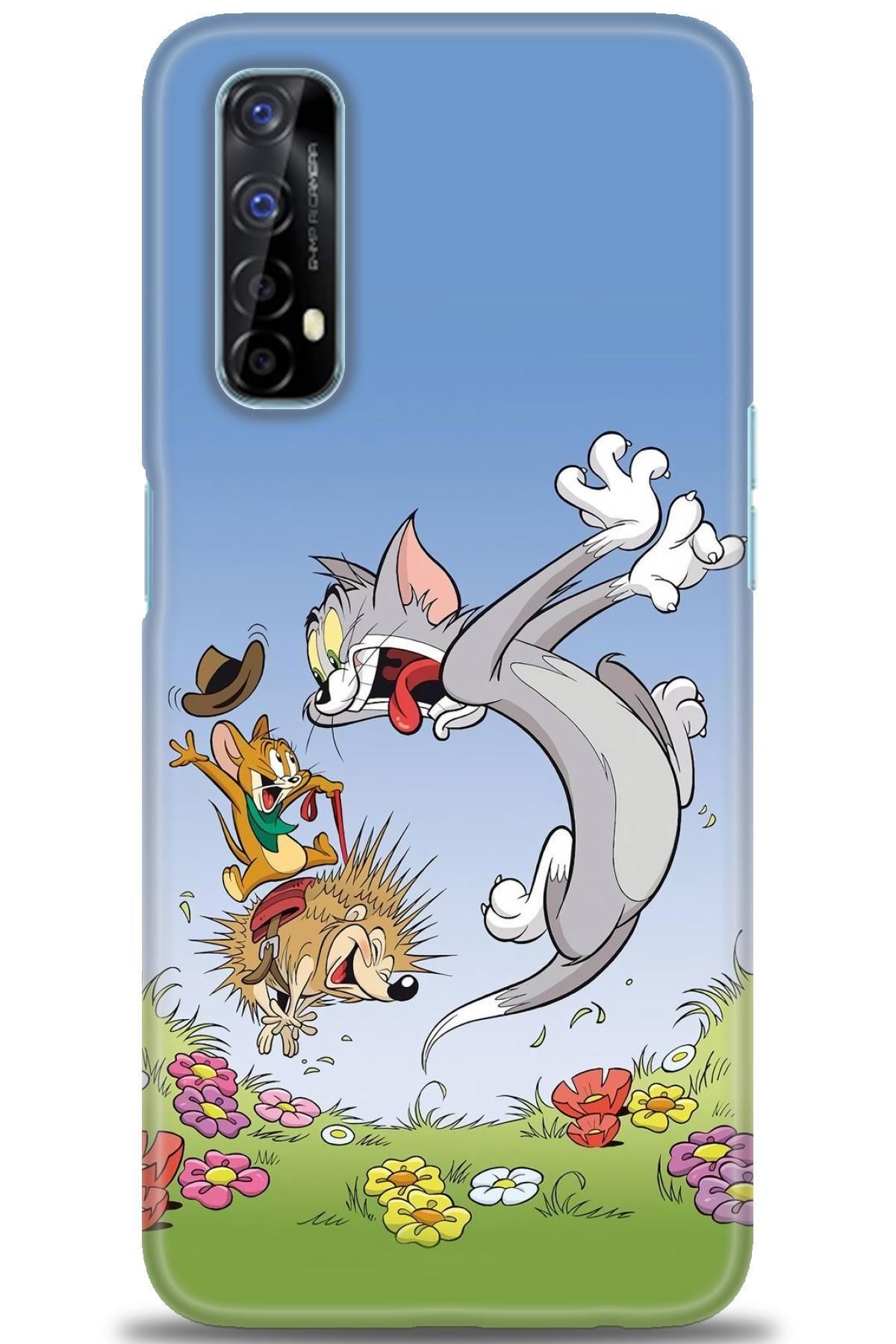 realme 7 İle Uyumlu HD Baskılı Desenli Silikon Kılıf - 509