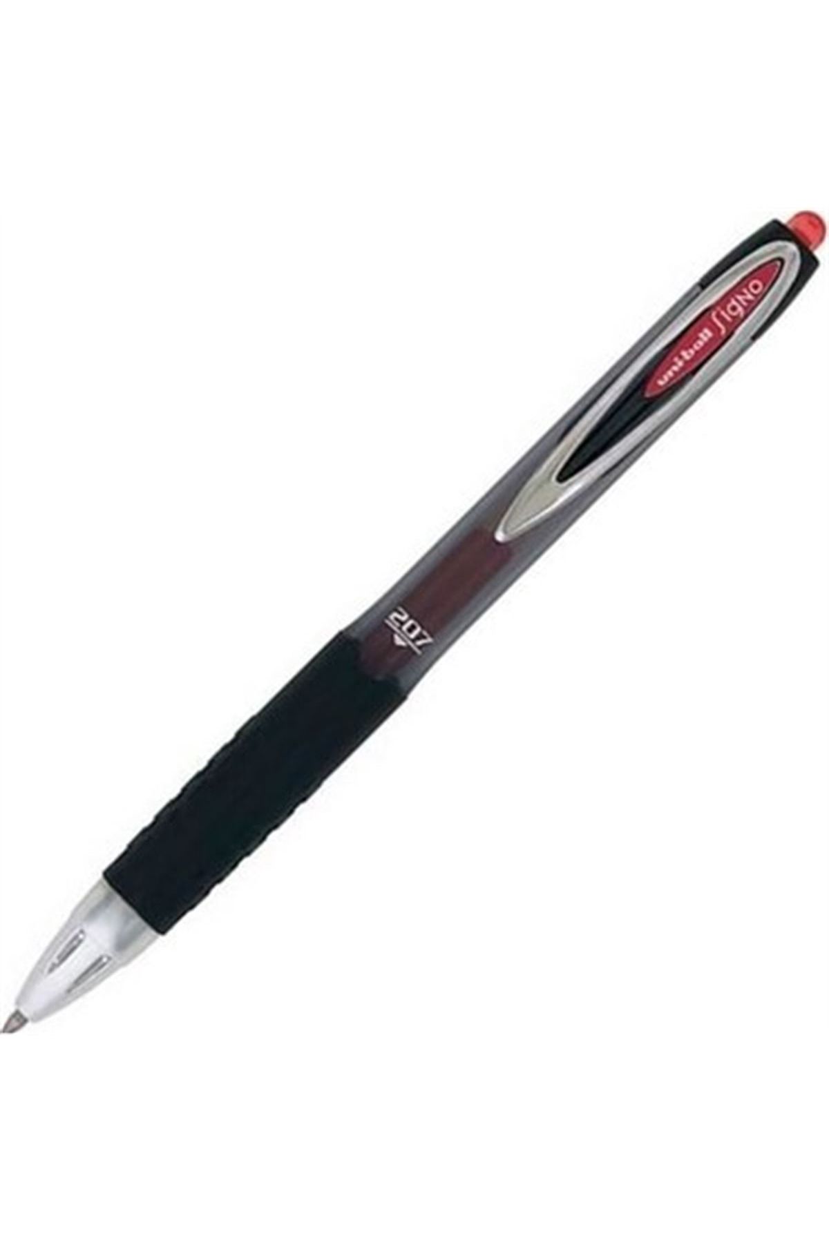 UNİ-BALL JEL KALEM UMN-207 SİGNO KIRMIZI 07 12 Lİ PAKET