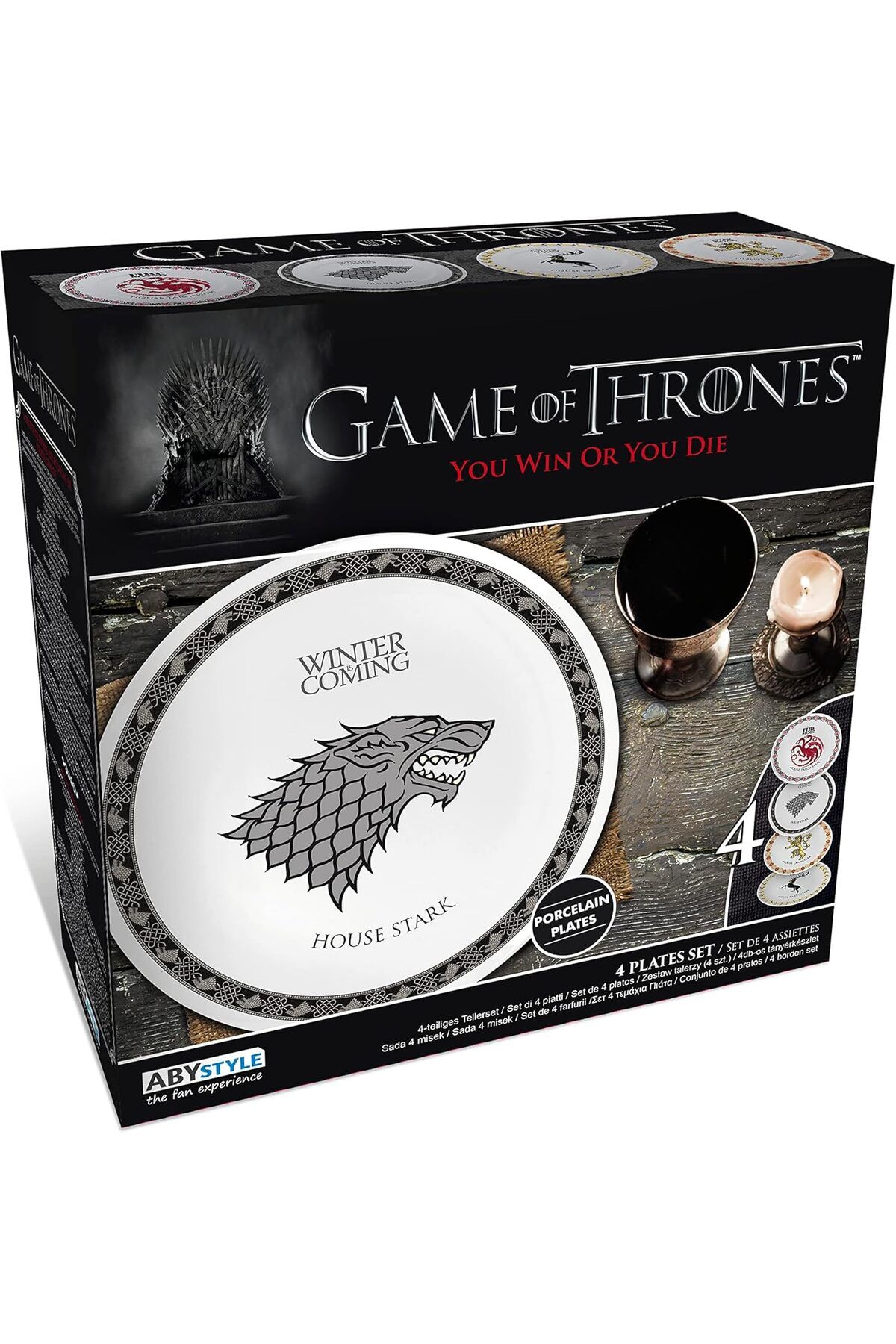 ABYstyle-Game of Thrones - Set of 4 Plates - House Emblems 5