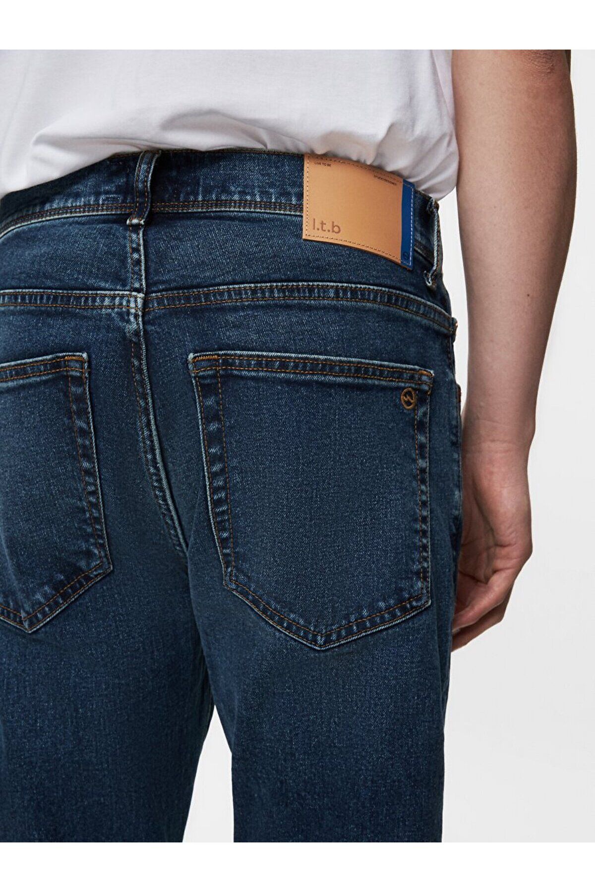 Ltb-Sawyer P Skinny Leg Mid Waist Jean Trousers 5