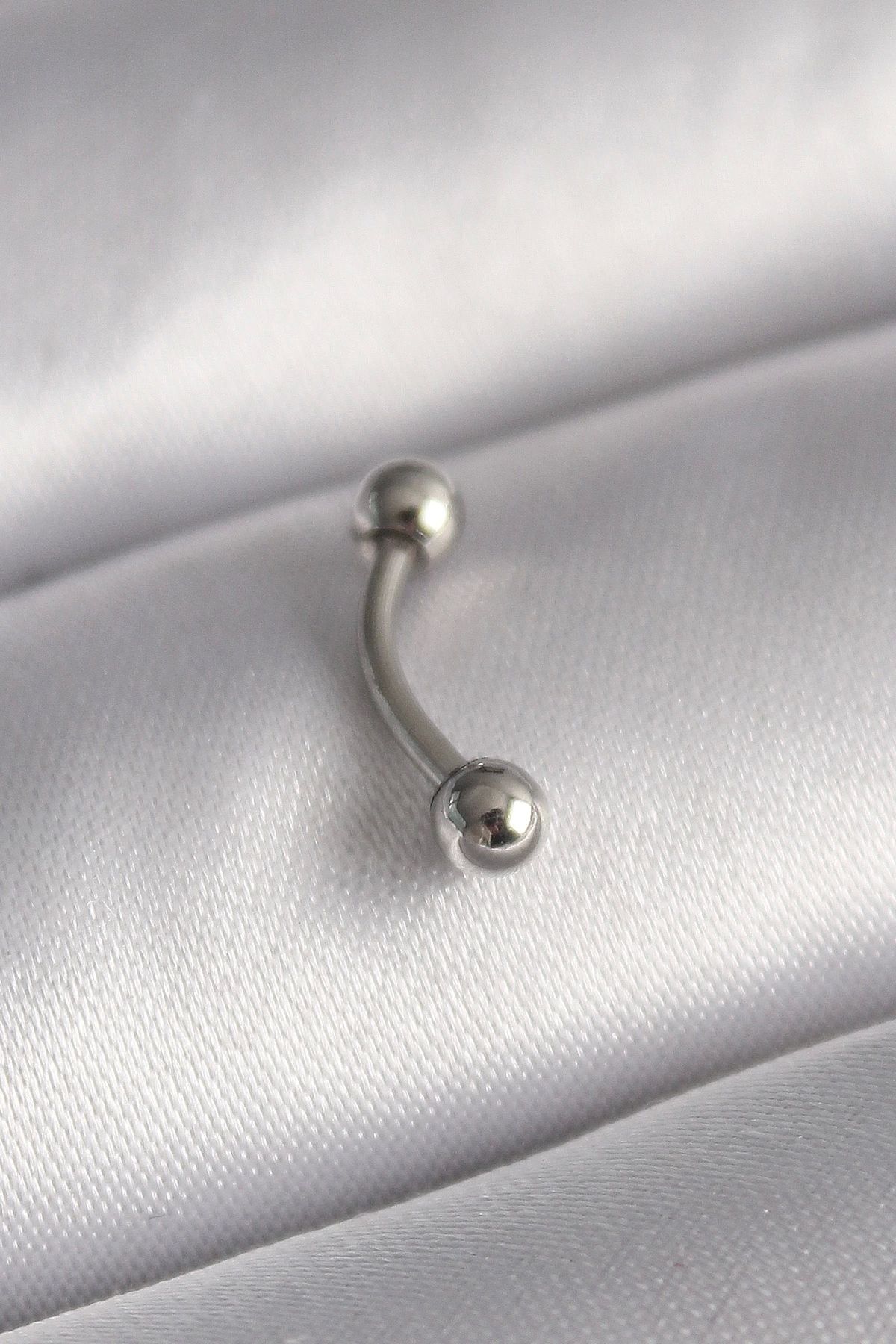 Clariss 316L Çelik Gümüş Renk Topçuk Model Piercing