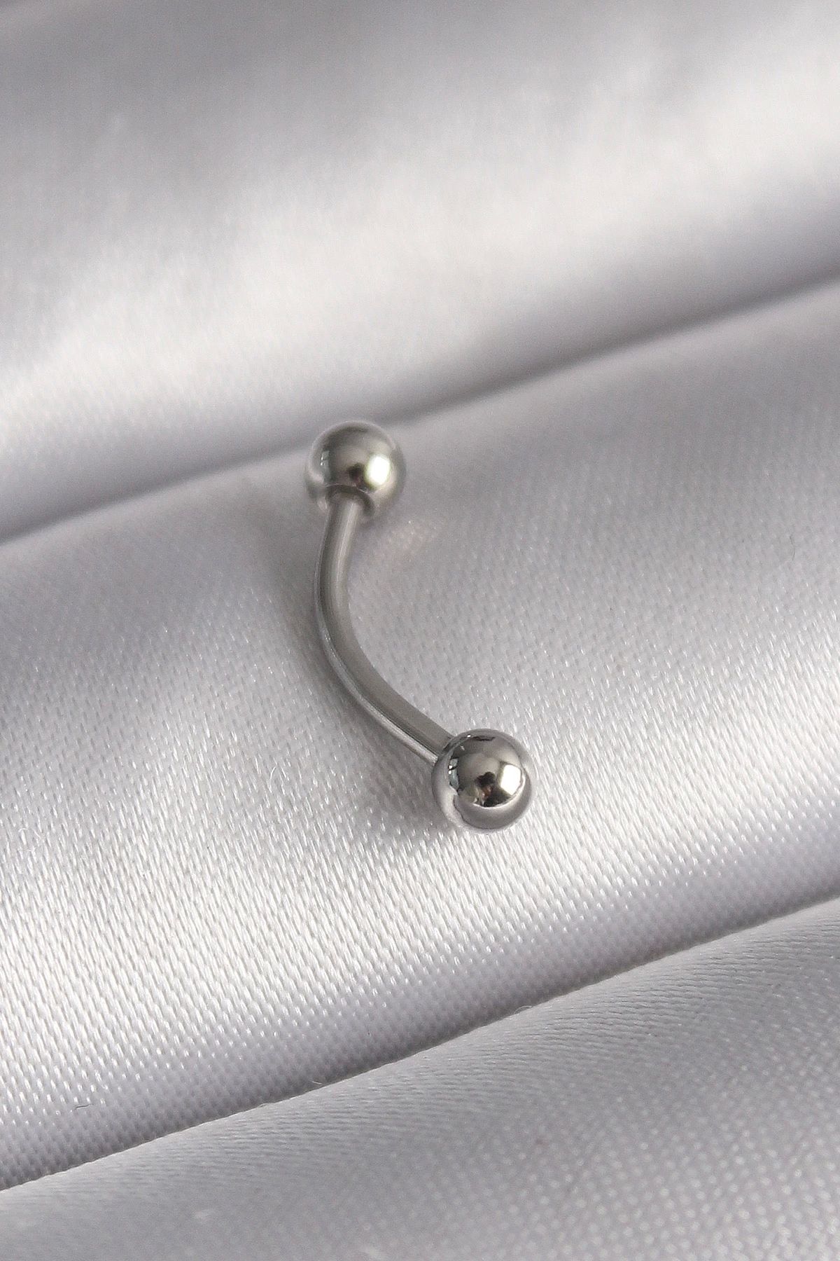 Clariss 316L Çelik Gümüş Renk Topçuk Model Piercing