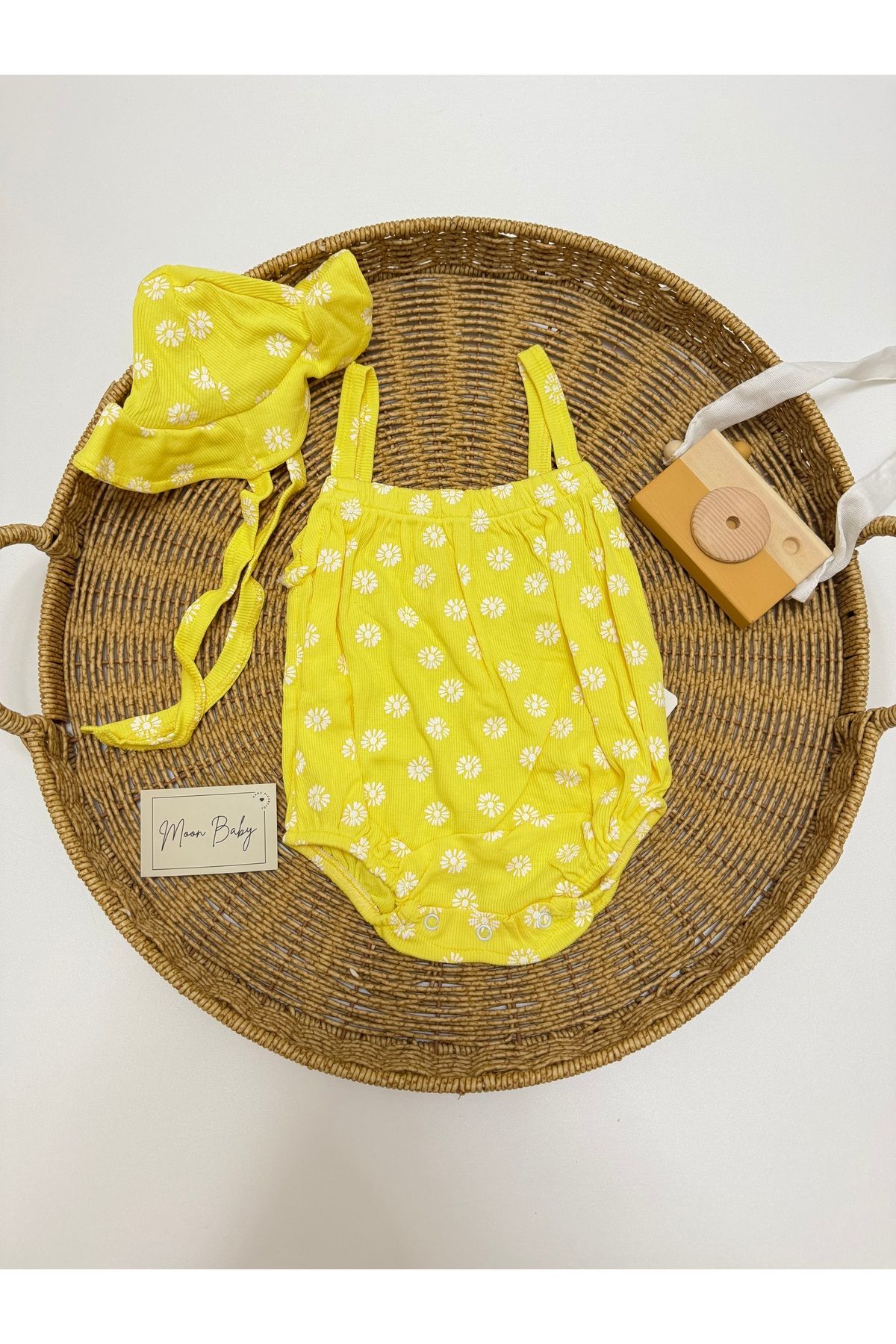By Murat Bebe % 100 Pamuklu Yazlık Bebek Tulum