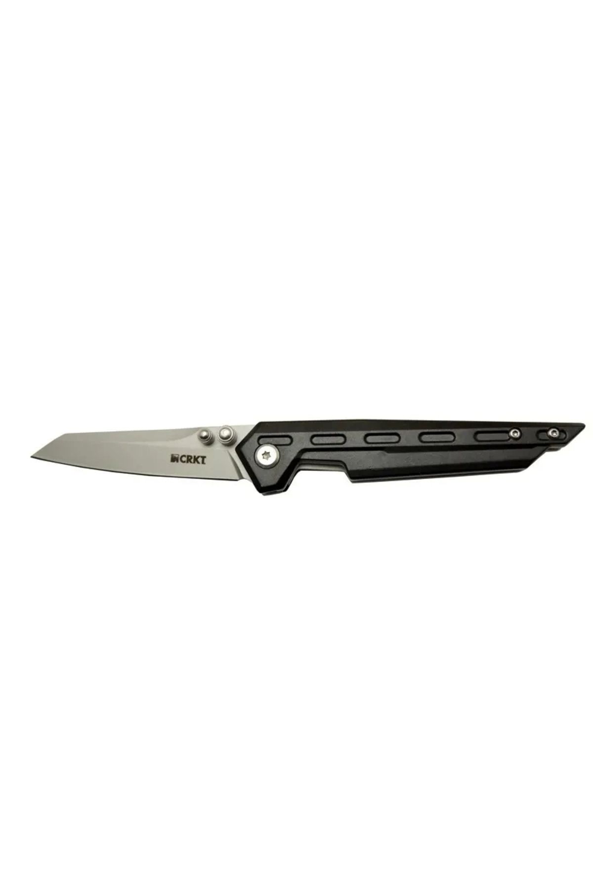 YNT İthalat Crkt Wing 3301 Bk Siyah Kamp / Outdoor Çakı 18cm - Manuel, Kemerlikli, Metal Sap, Kutulu