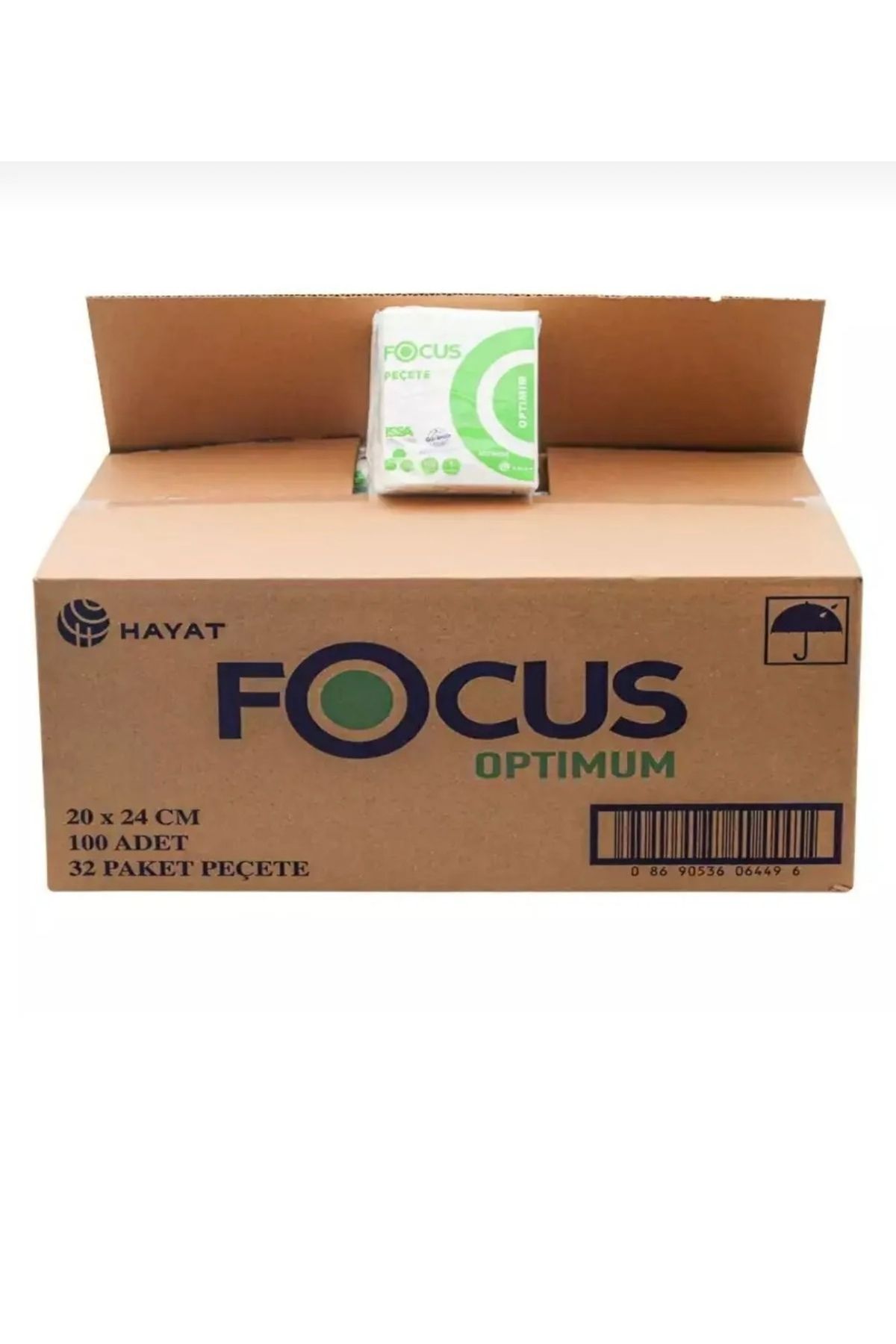 brt ambalaj Focus Optimum 32’li Kare Peçete