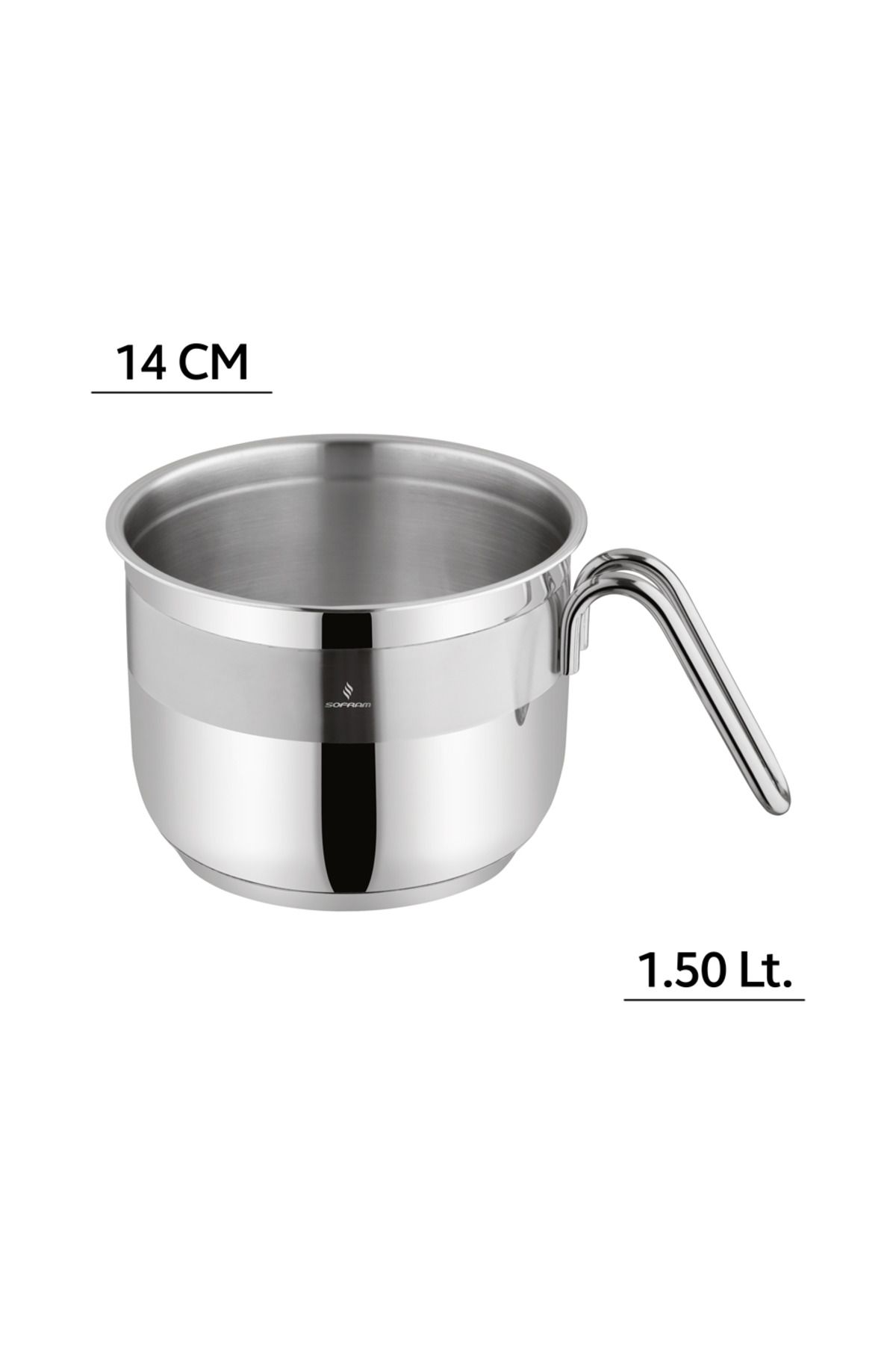 Sofram Soft 14 cm Sütlük
