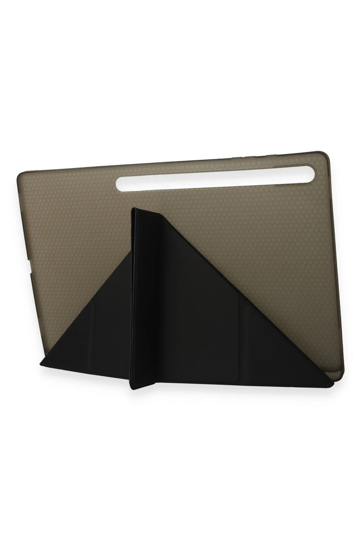 NewFace Samsung Galaxy X910 Tab S9 Ultra 14.6 Kılıf Kalemlikli Mars Tablet Kılıfı - Siyah YKTSN