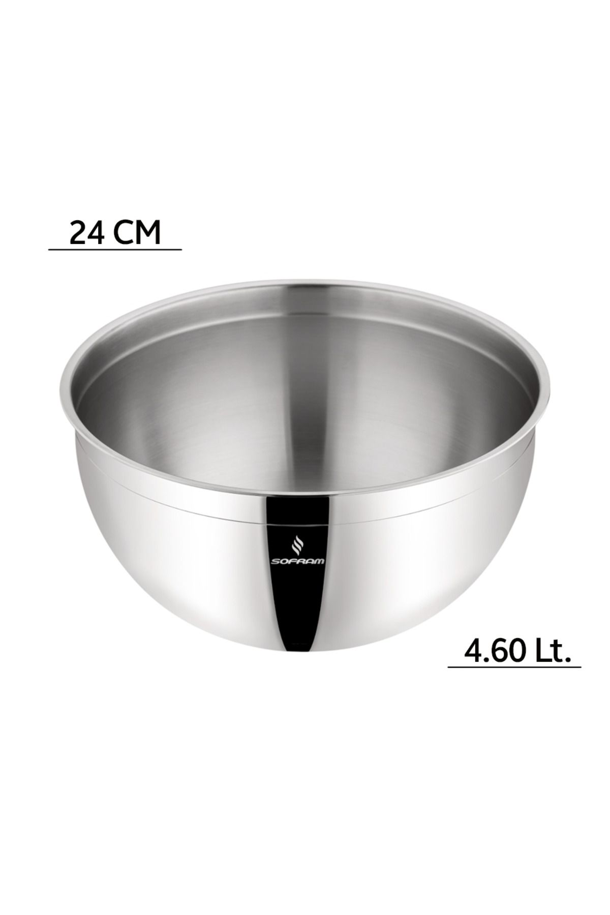 Sofram 24 cm Çelik Kase