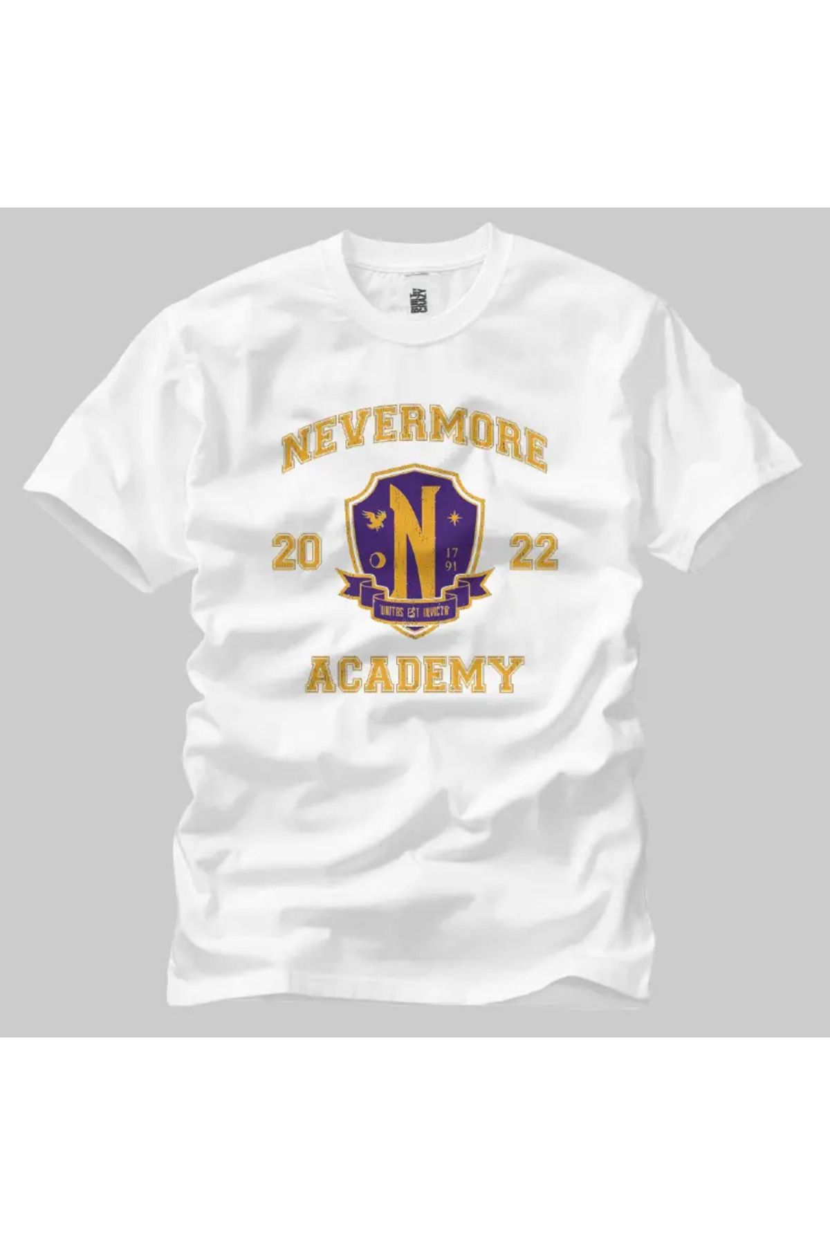 Built By Crazy Nevermore Academy Unisex Tişört
