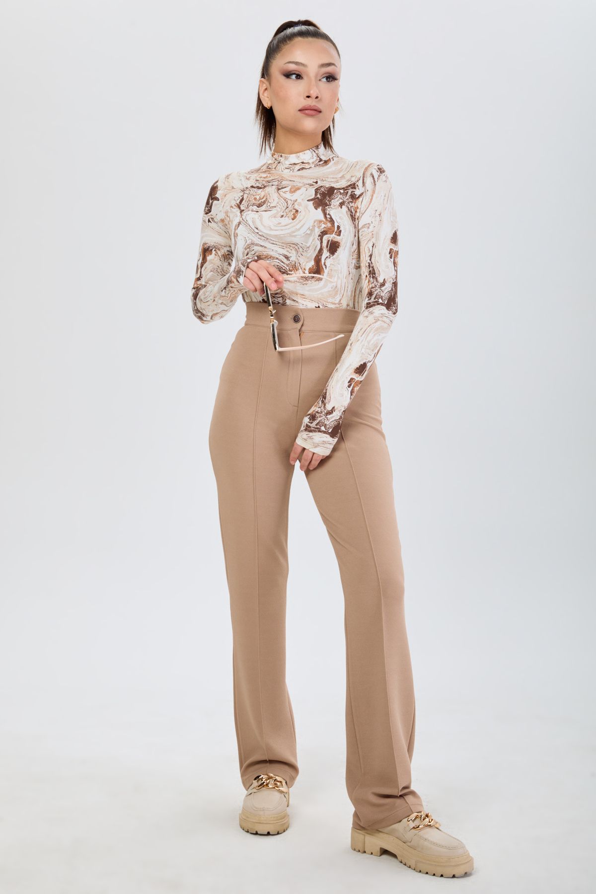 TOFİSA Pantolon Vizon - 24127